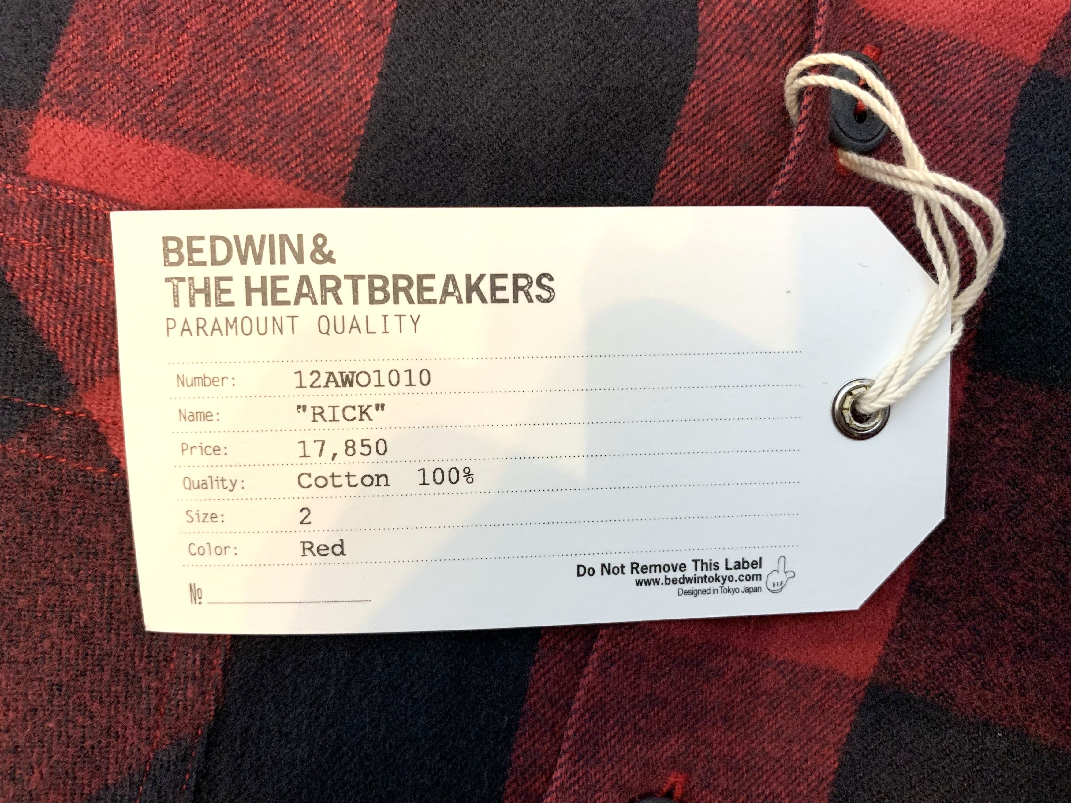 Bedwin & The Heartbreakers Bedwin & the Heartbreakers 2012aw shirt, size 2 (fits S/M) Size US S / EU 44-46 / 1 - 4 Thumbnail