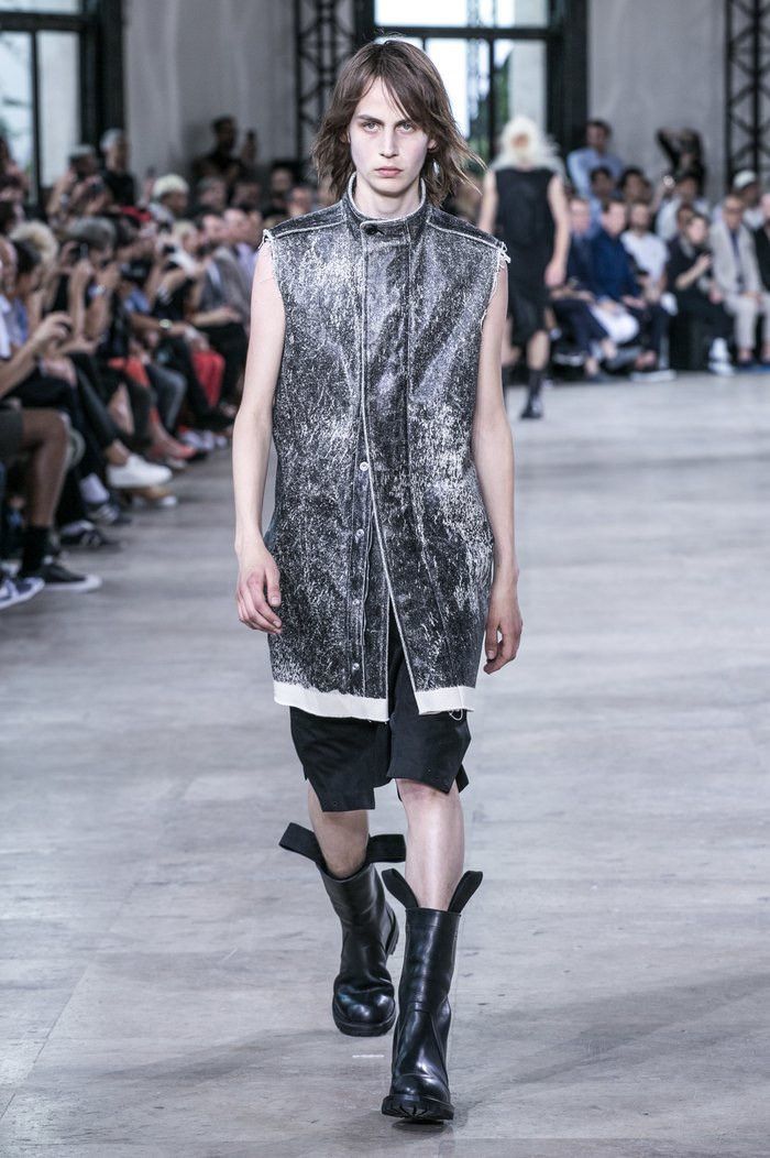 Rick Owens Rick Owens Cyclops 2016 SS16 Runway Painted Sleeveless shirt Size US M / EU 48-50 / 2 - 2 Thumbnail