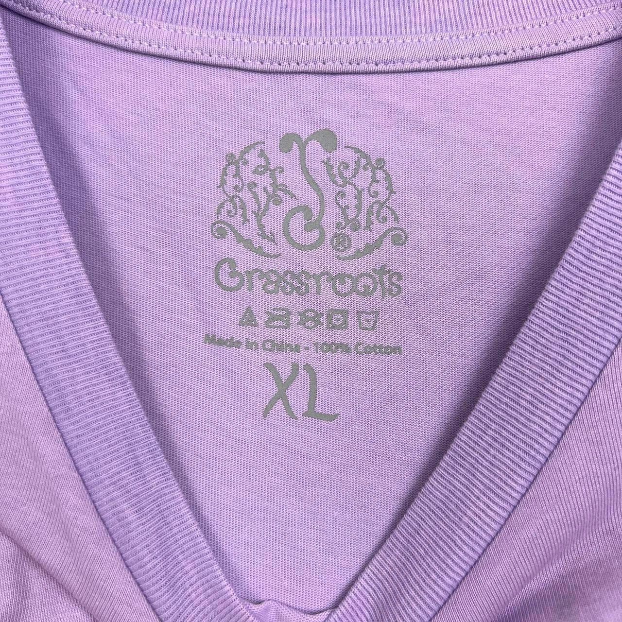 Grassroots California Greg Lutzka Shirt Men Purple Short Sleeve Cotton XL Size US XL / EU 56 / 4 - 3 Thumbnail