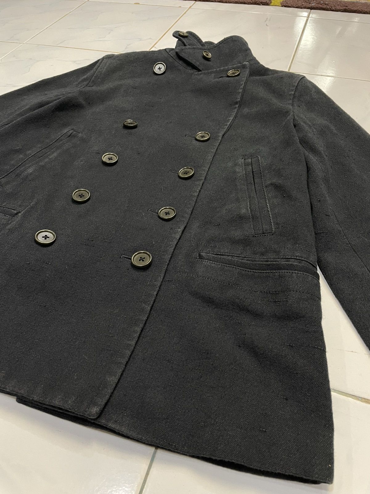Margaret Howell Vintage MARGARET HOWELL Double Breasted Coat Jacket Size US S / EU 44-46 / 1 - 3 Thumbnail