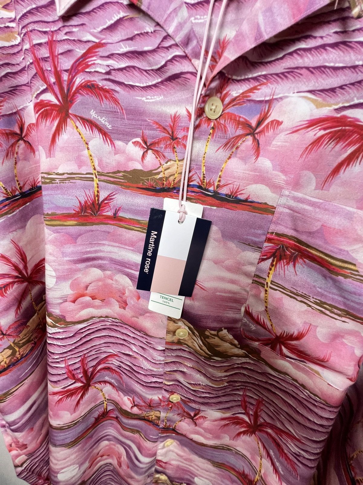 Martine Rose MARTINE ROSE OVERSIZED ASF SHORT SLEEVE HAWAII SHIRT Size US L / EU 52-54 / 3 - 10 Thumbnail