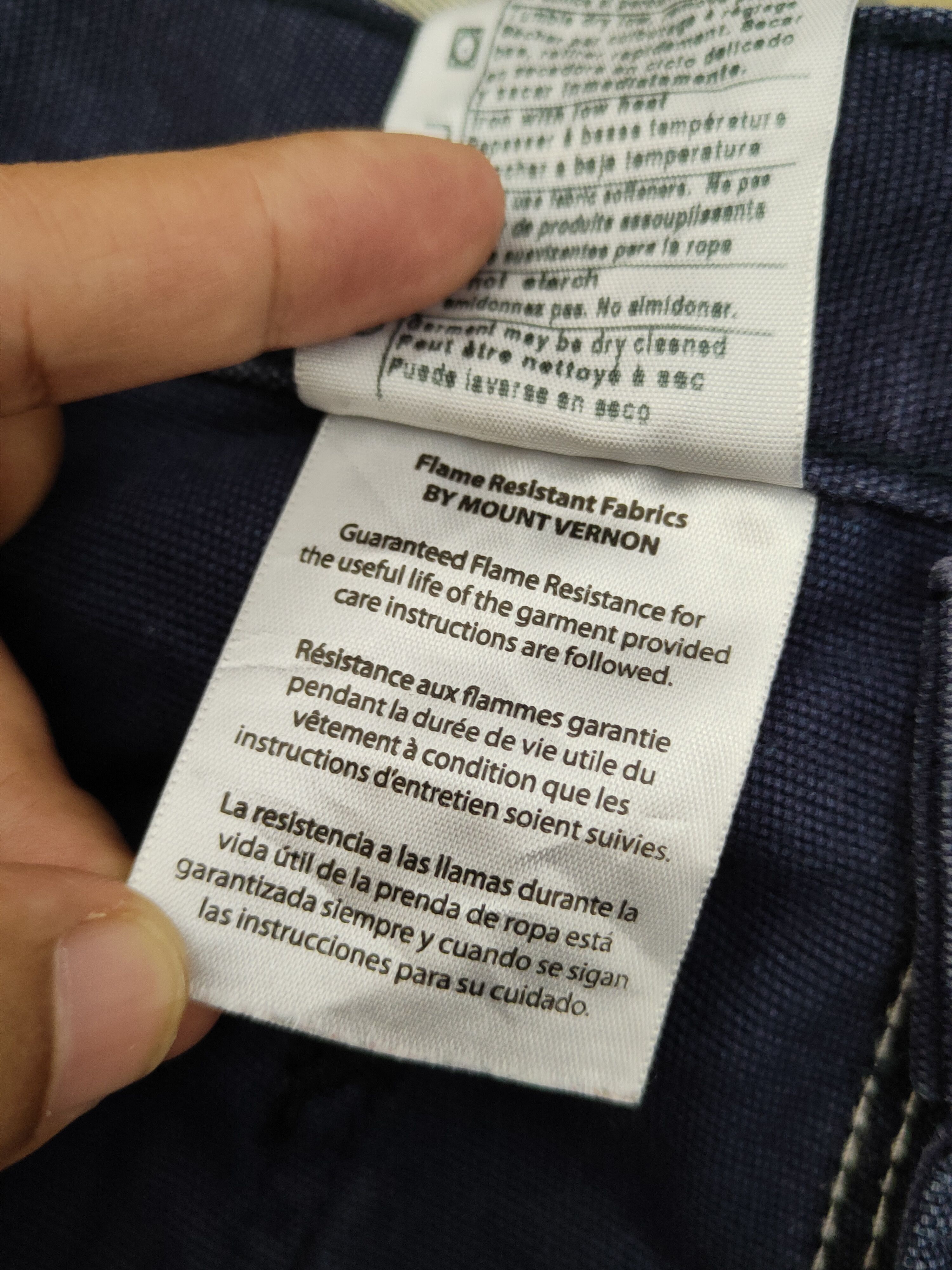 Carhartt DL FR Carhartt Navy Multipocket Tactical Cargo Pants #W1589 Size US 32 / EU 48 - 15 Thumbnail