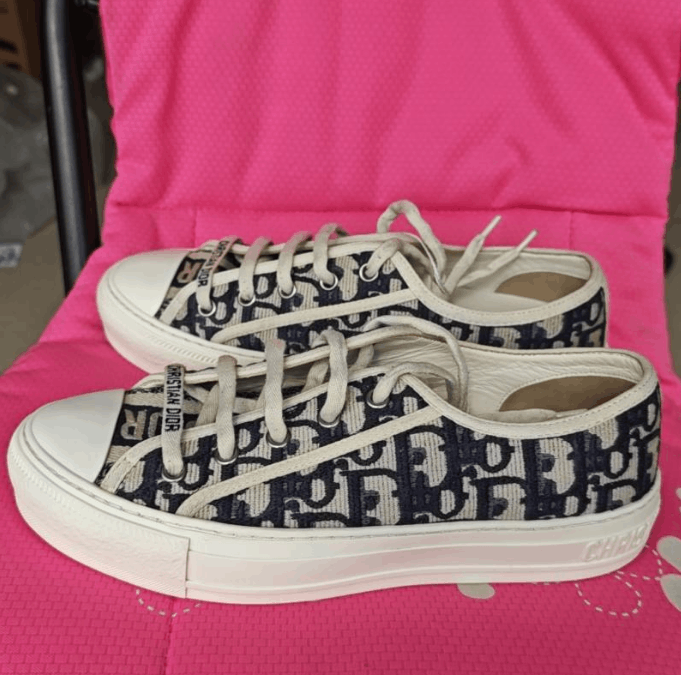 Dior Dior Low-Top Sneakers Size US 7 / IT 37 - 1 Thumbnail