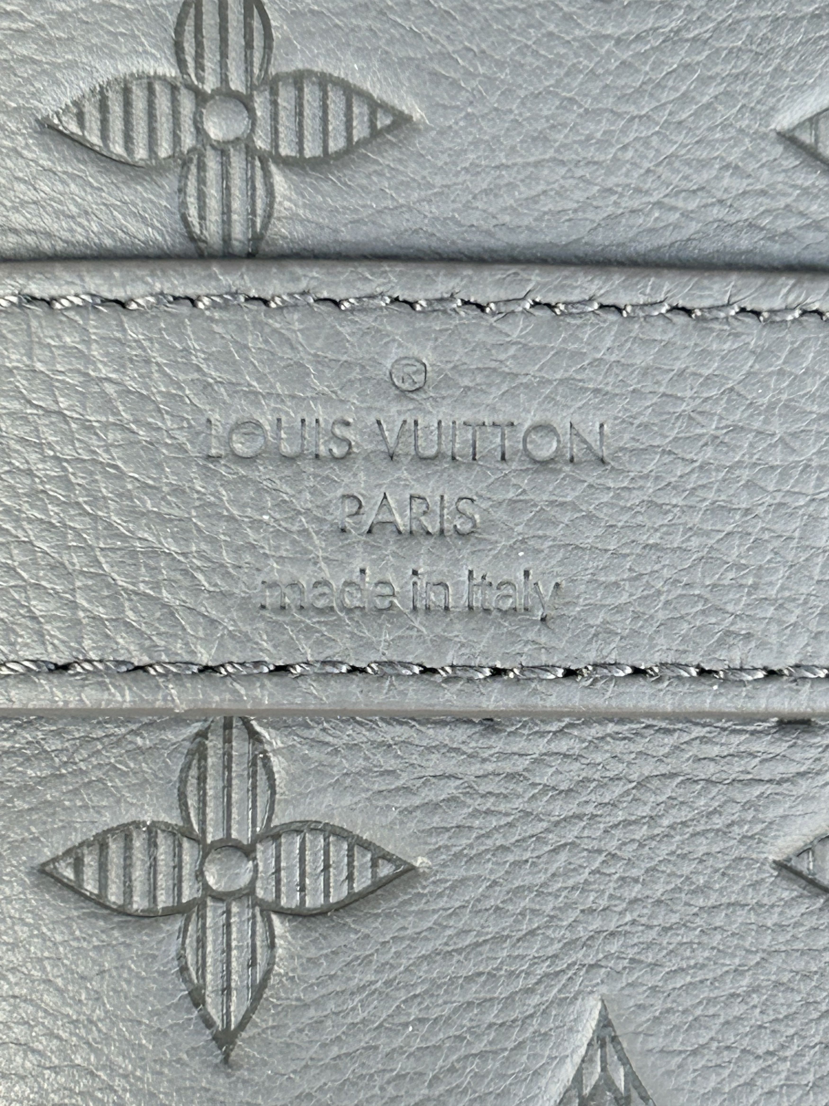 Louis Vuitton Louis Vuitton Grey Monogram Shadow Keepall 50 Size ONE SIZE - 5 Thumbnail