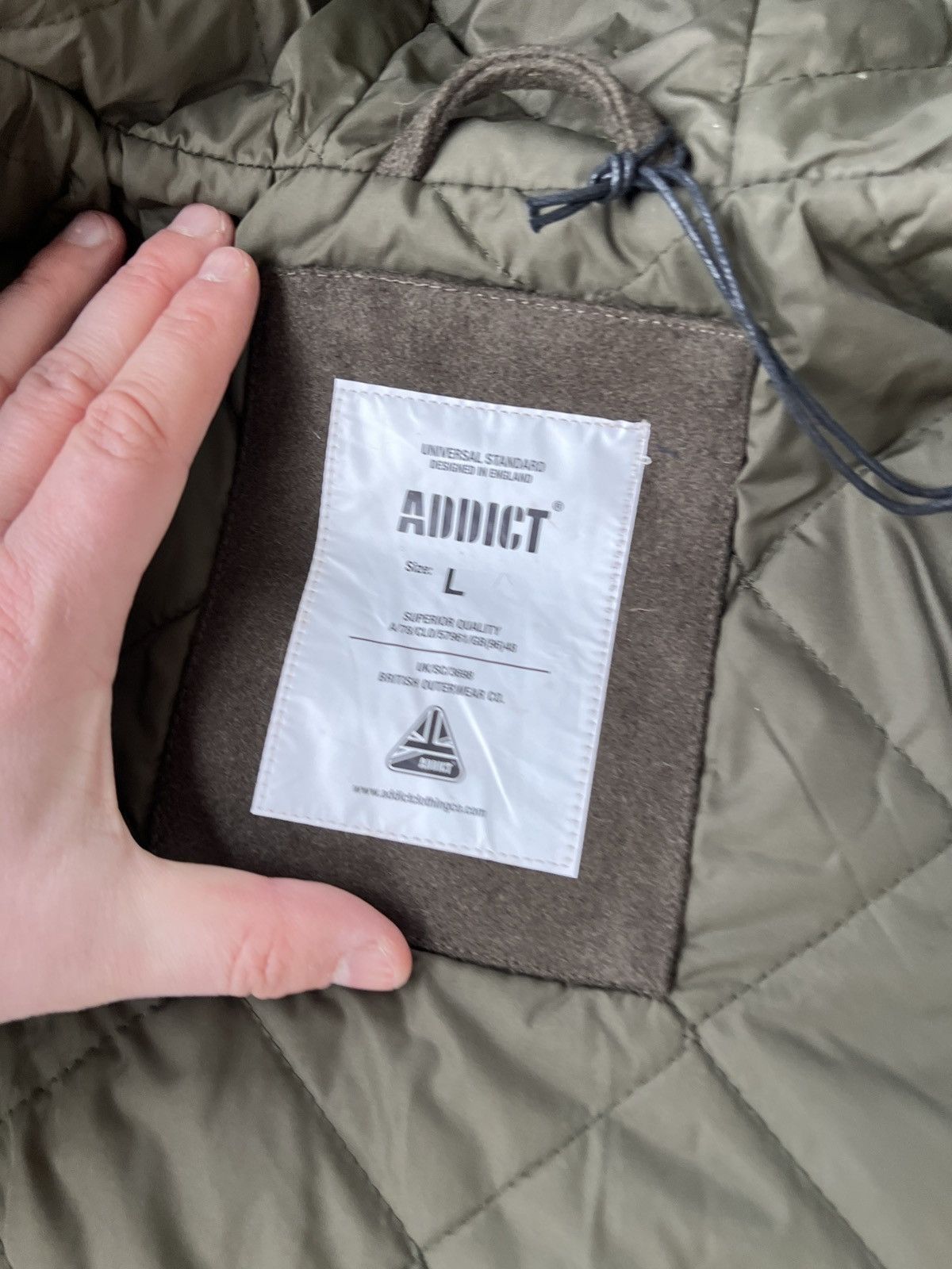 ADDICT Addict Wool Coat Size US L / EU 52-54 / 3 - 6 Thumbnail
