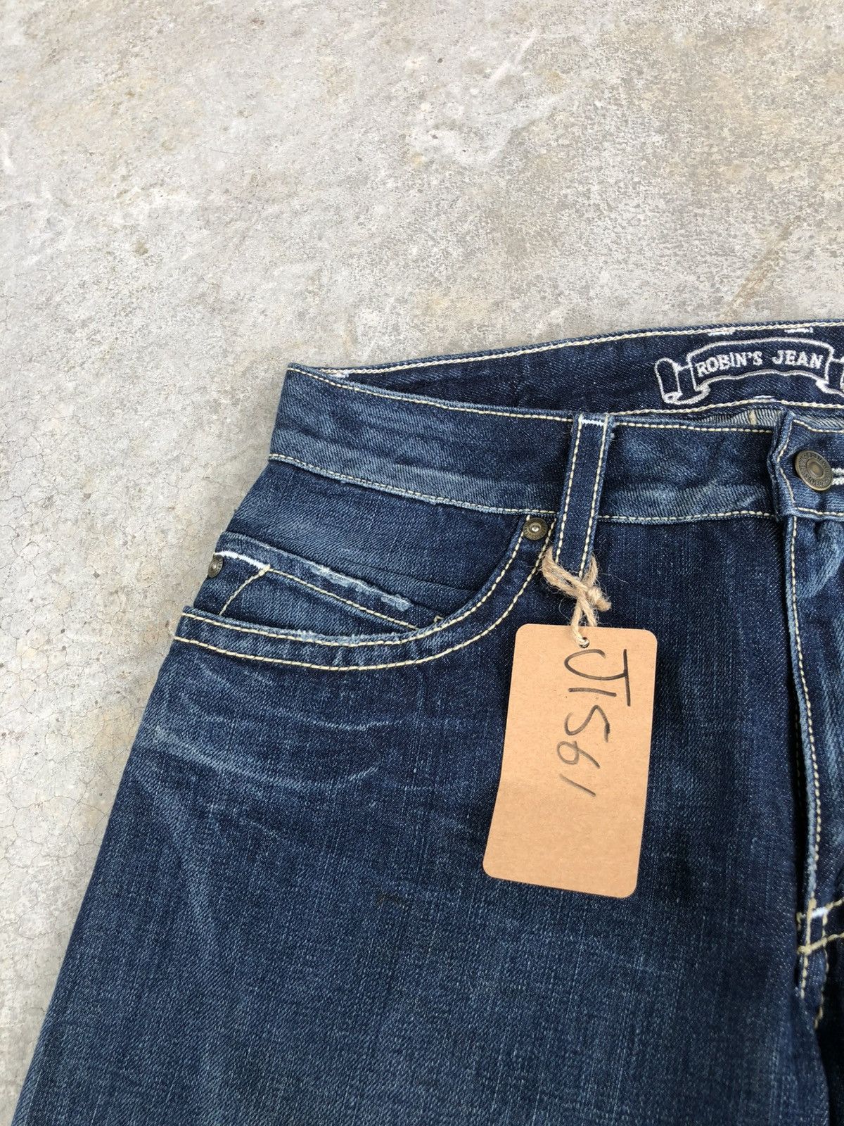 Robins Jeans Robins Jeans Flared Jeans Distressed Jeans Size US 31 - 14 Thumbnail