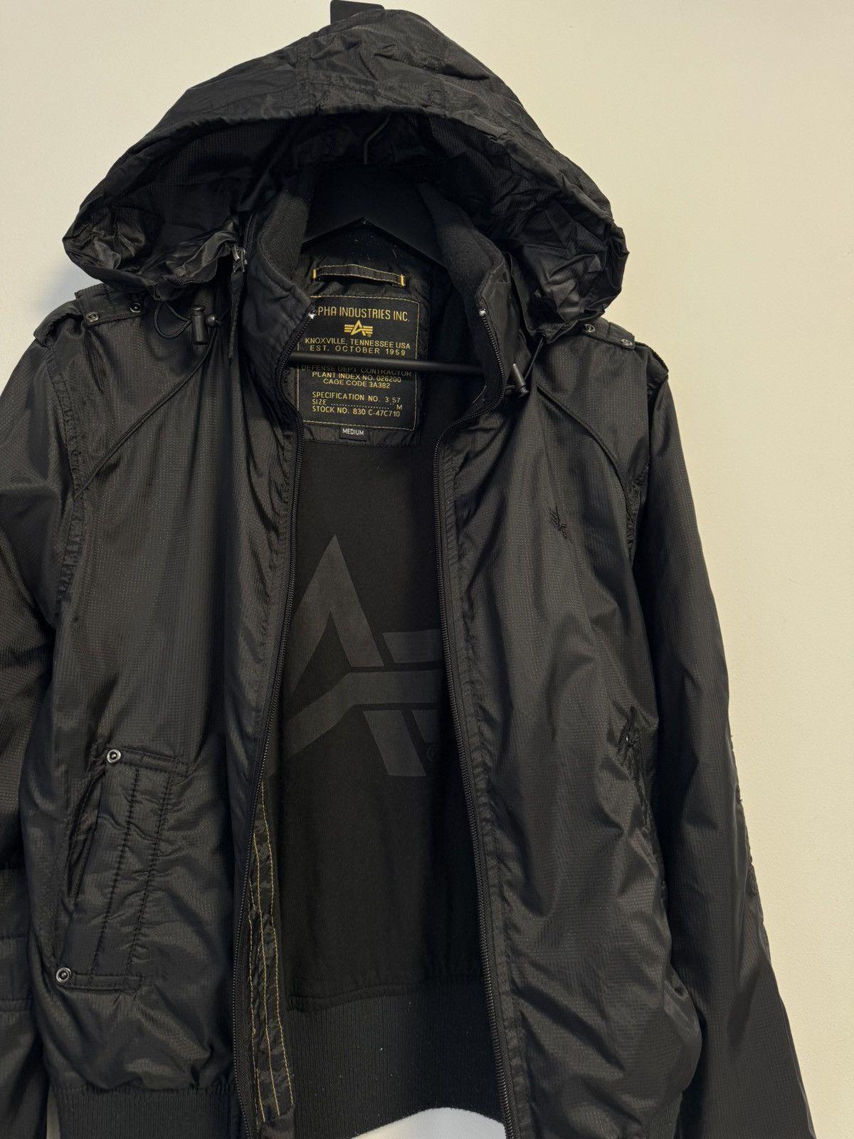 Alpha Industries Alpha Industries Bomber Jacket Nylon Size M / US 6-8 / IT 42-44 - 16 Thumbnail