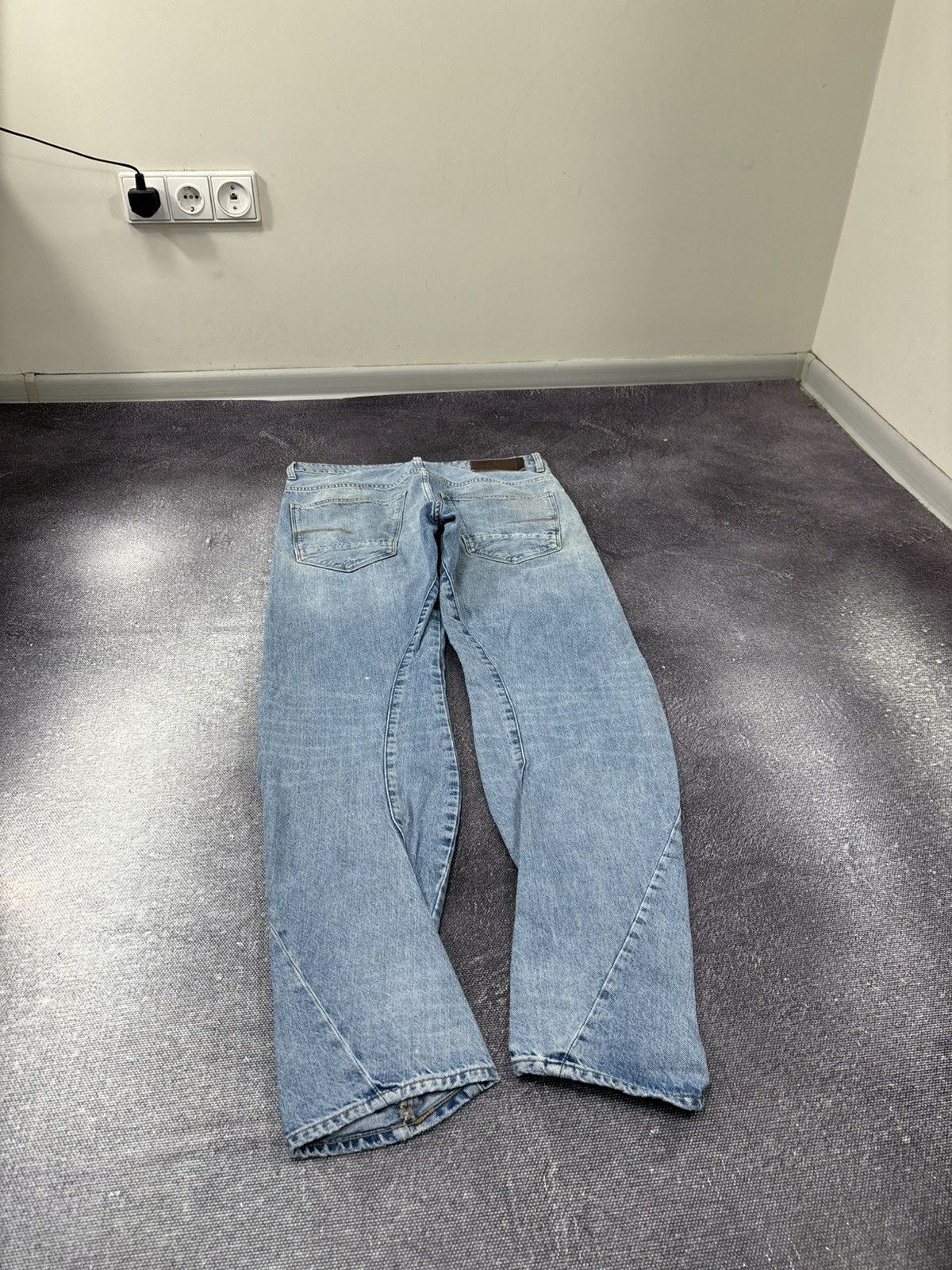 G-Star Vintage G-Star Raw Restored Arc Relaxed Tapered Denim Jeans Size US 32 / EU 48 - 17 Thumbnail