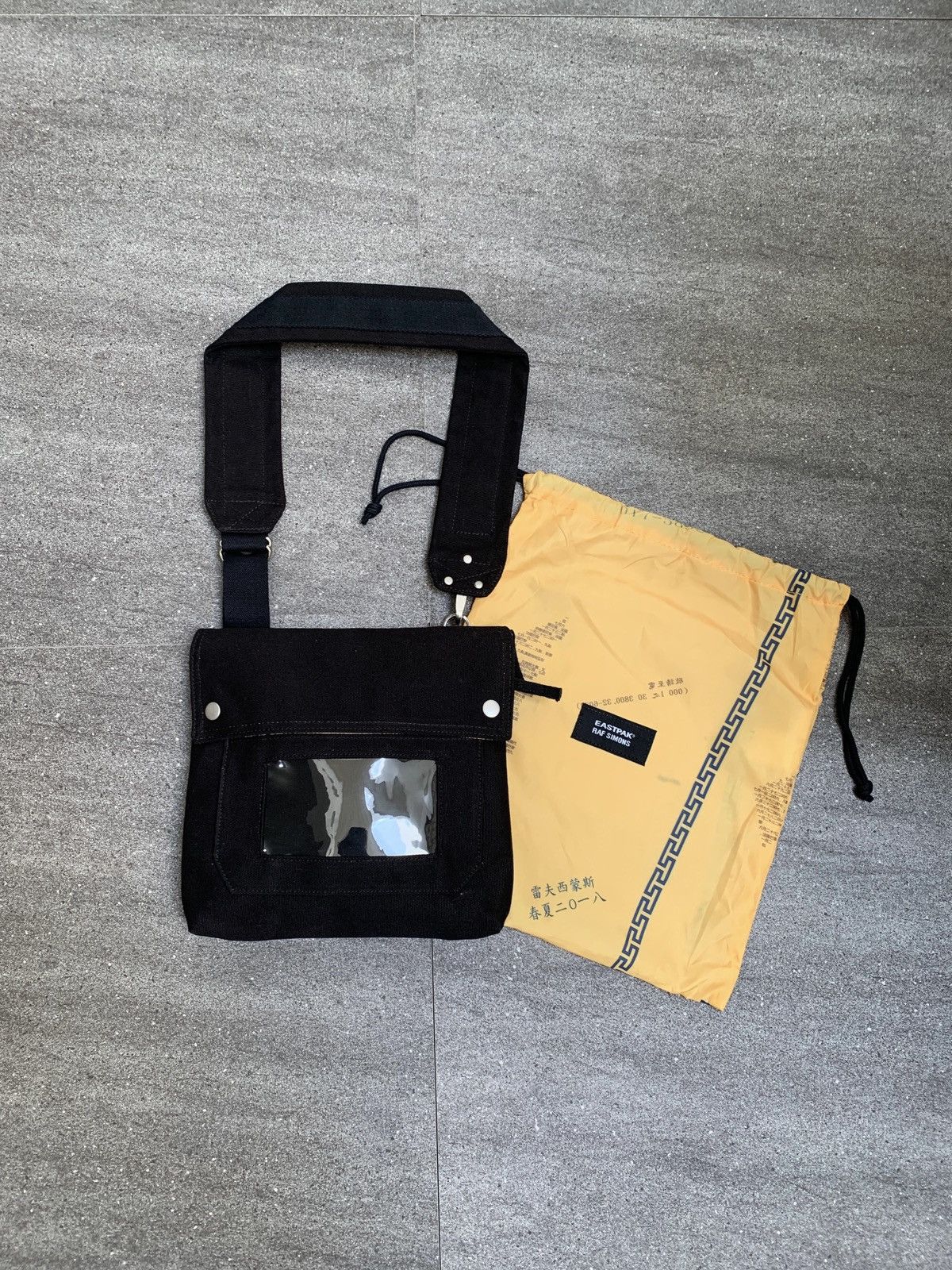 Eastpak × Raf Simons SS 2018 Canvas Crossbody Bag | Grailed 