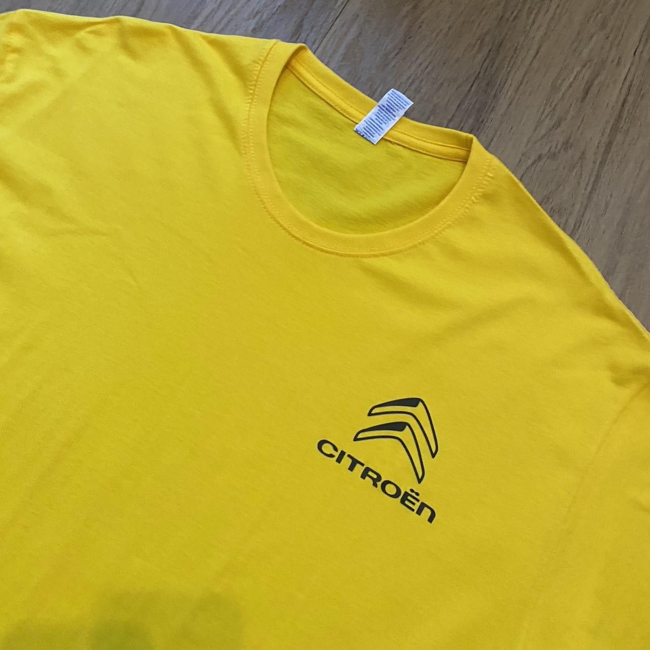 Other Yellow Citroen T-shirt with front logo #Citroen Size US XXL / EU 58 / 5 - 3 Thumbnail