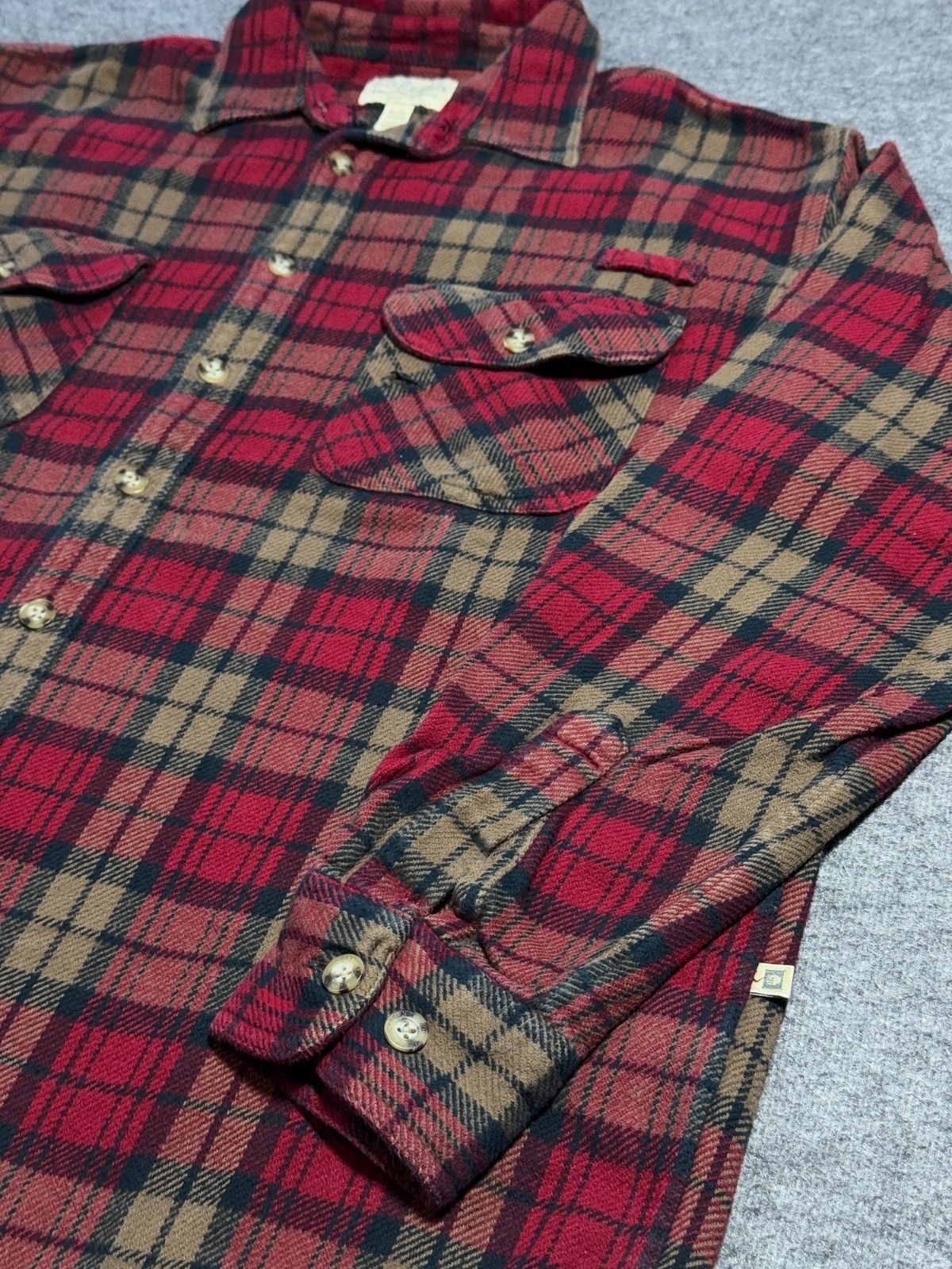 Vintage Vintage Flannel Shirt Heavyweight Plaid XL Size US XL / EU 56 / 4 - 7 Thumbnail