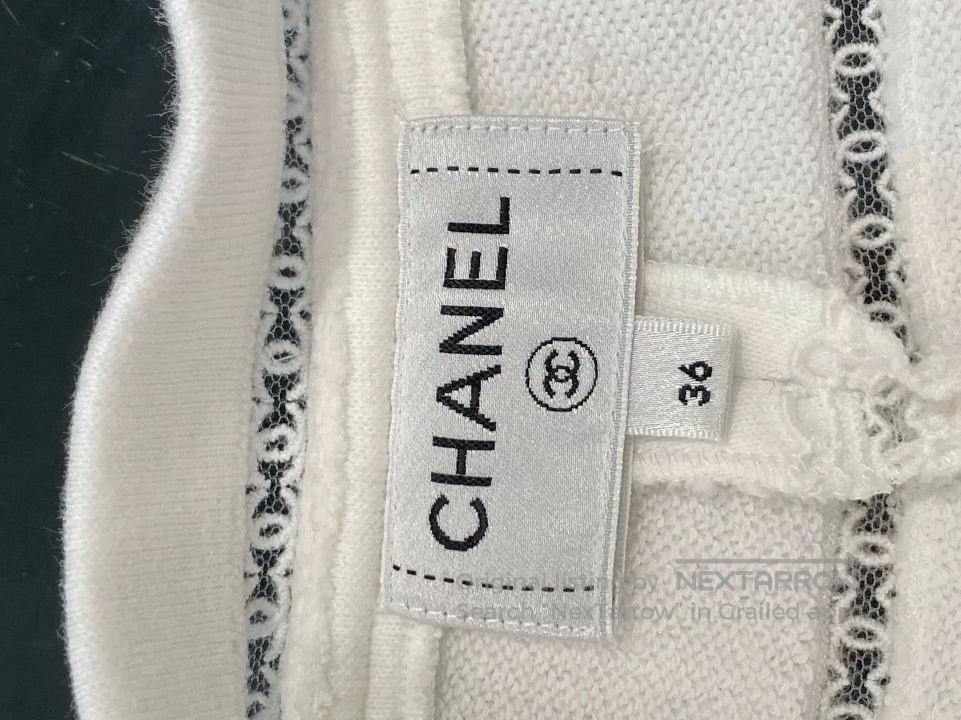 Chanel Chanel 24 Coco Beach White Shorts. Size US 36 / EU 52 - 3 Thumbnail