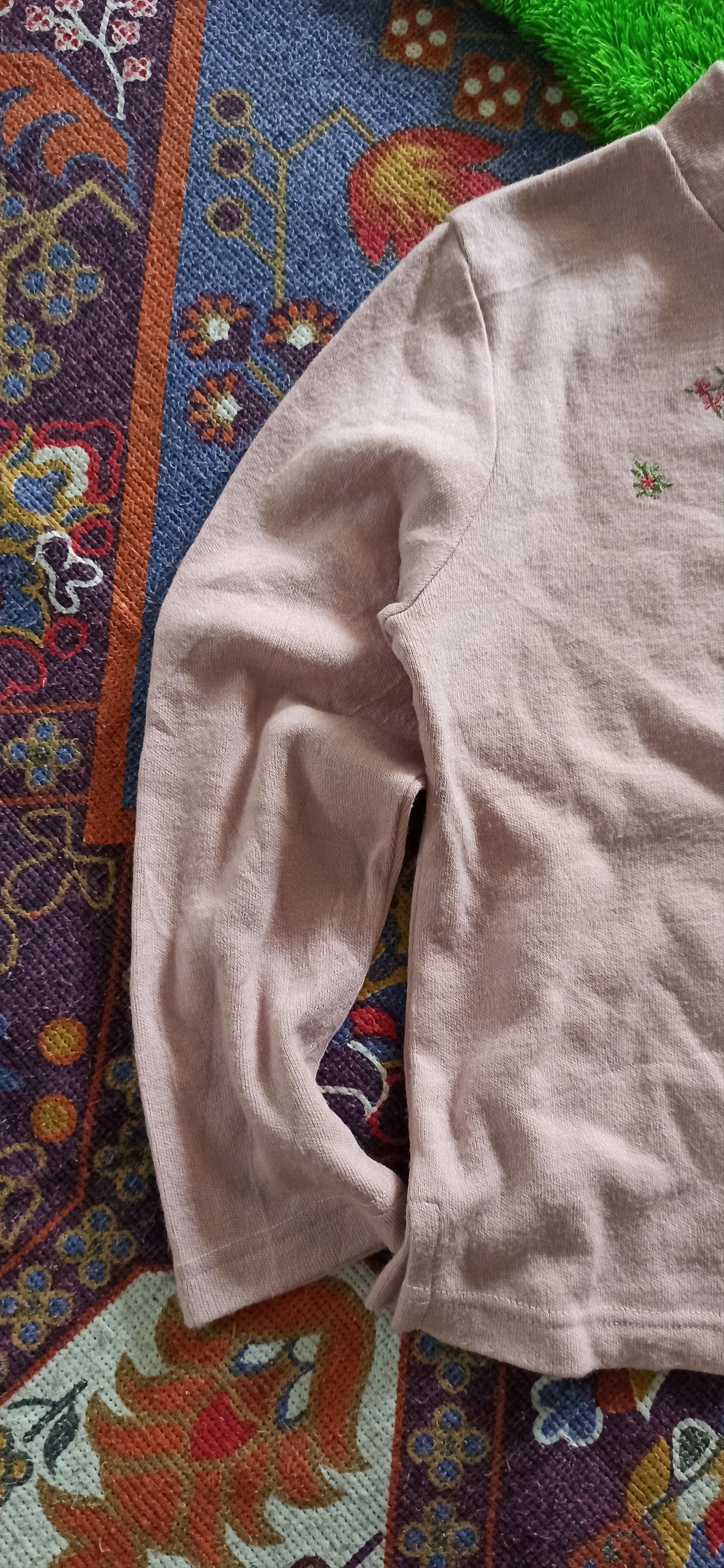 Designer × Japanese Brand Gardenia Embroidery Flower Knitwear Size S / US 4 / IT 40 - 3 Thumbnail