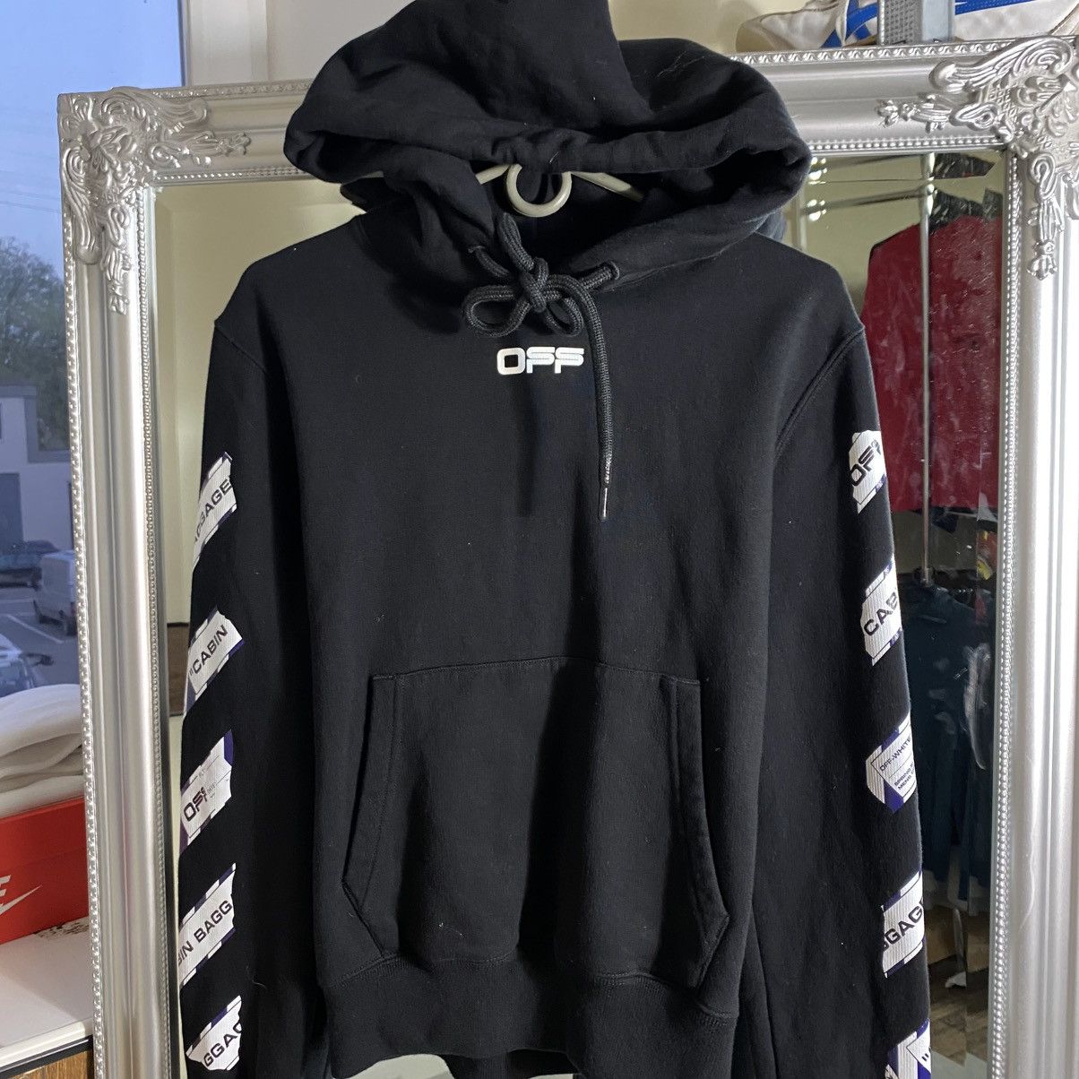 Off-White Offwhite Hoodie Big Logo Size US XXS / EU 40 - 2 Thumbnail