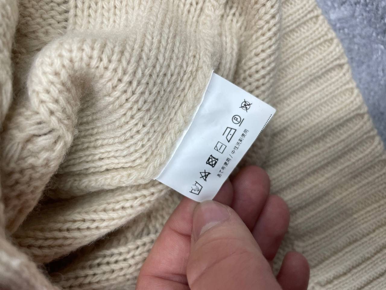 Max Mara Max Mara Weekend Women’s Cable Knit Cardigan Cream Sweater Size XL / US 12-14 / IT 48-50 - 5 Thumbnail