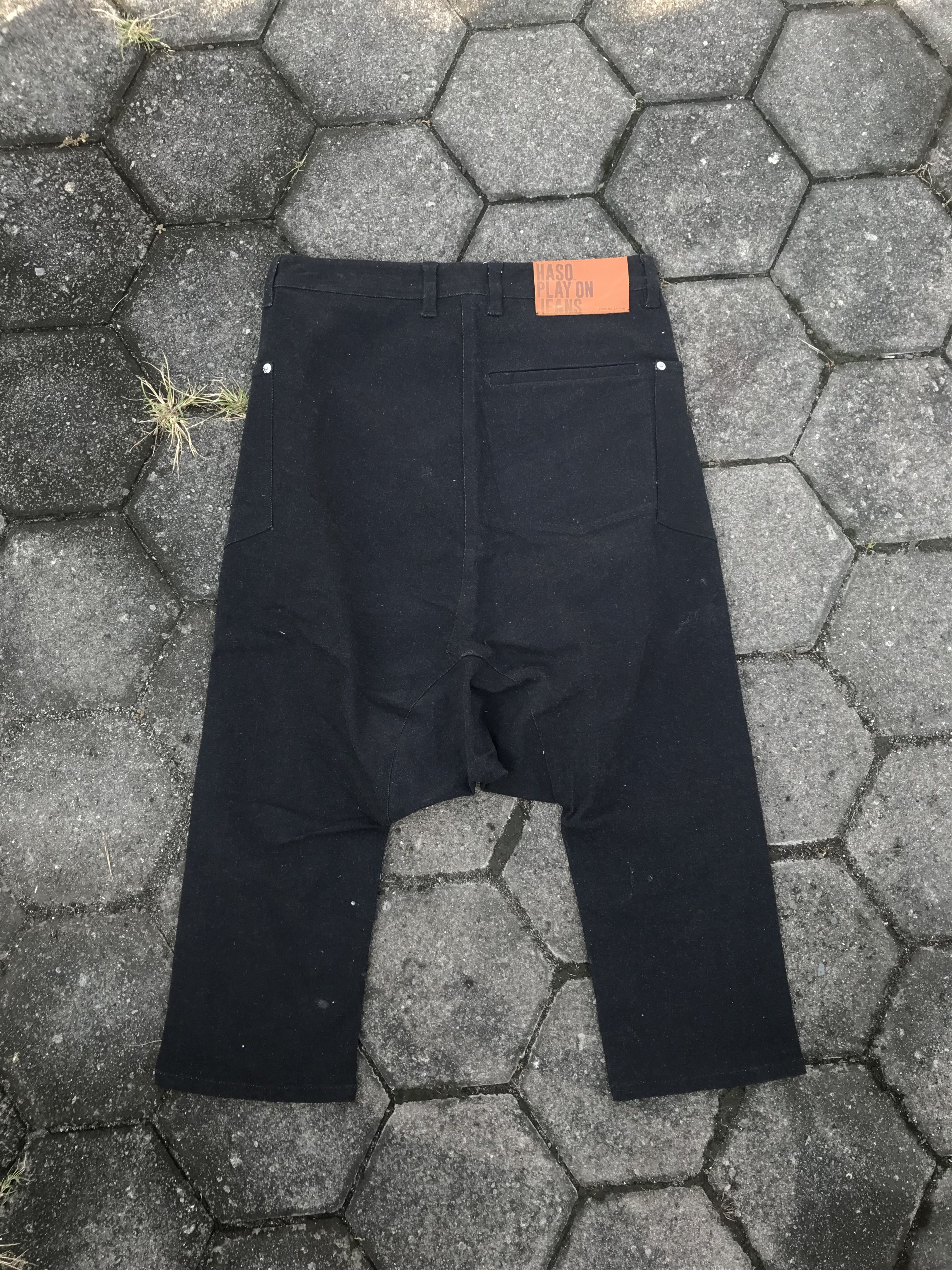 If Six Was Nine × Japanese Brand × Le Grande Bleu (L.G.B.) Harem pants like a rick owens Size US 32 / EU 48 - 3 Thumbnail
