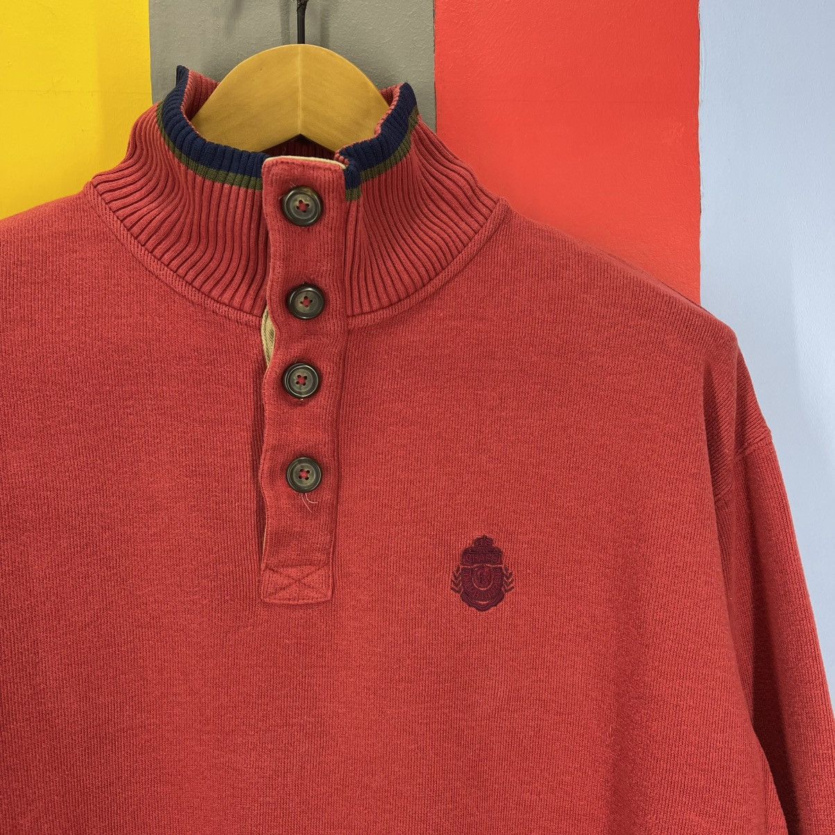Chaps Ralph Lauren CHAPS RALPH LAUREN Turtle Neck Sweatshirt #1992/13 Size US L / EU 52-54 / 3 - 2 Thumbnail
