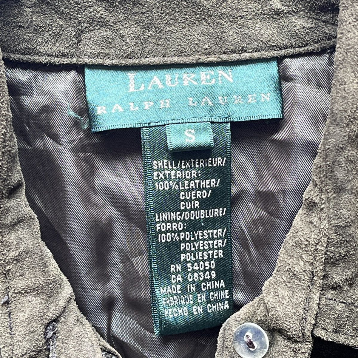 Ralph Lauren Vintage Ralph Lauren Sick Suede Green Light Jacket Size US M / EU 48-50 / 2 - 17 Thumbnail