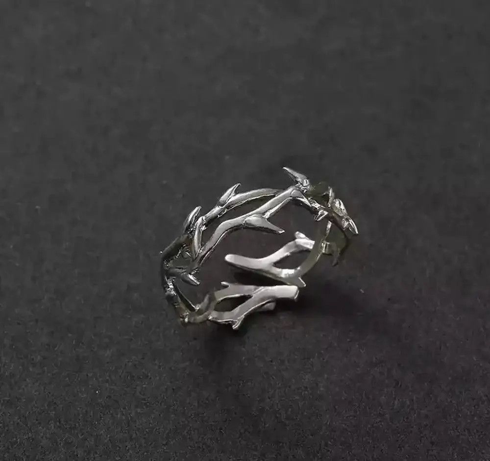 Jewelry Irregular Thorns Adjustable Ring Size ONE SIZE - 1 Thumbnail