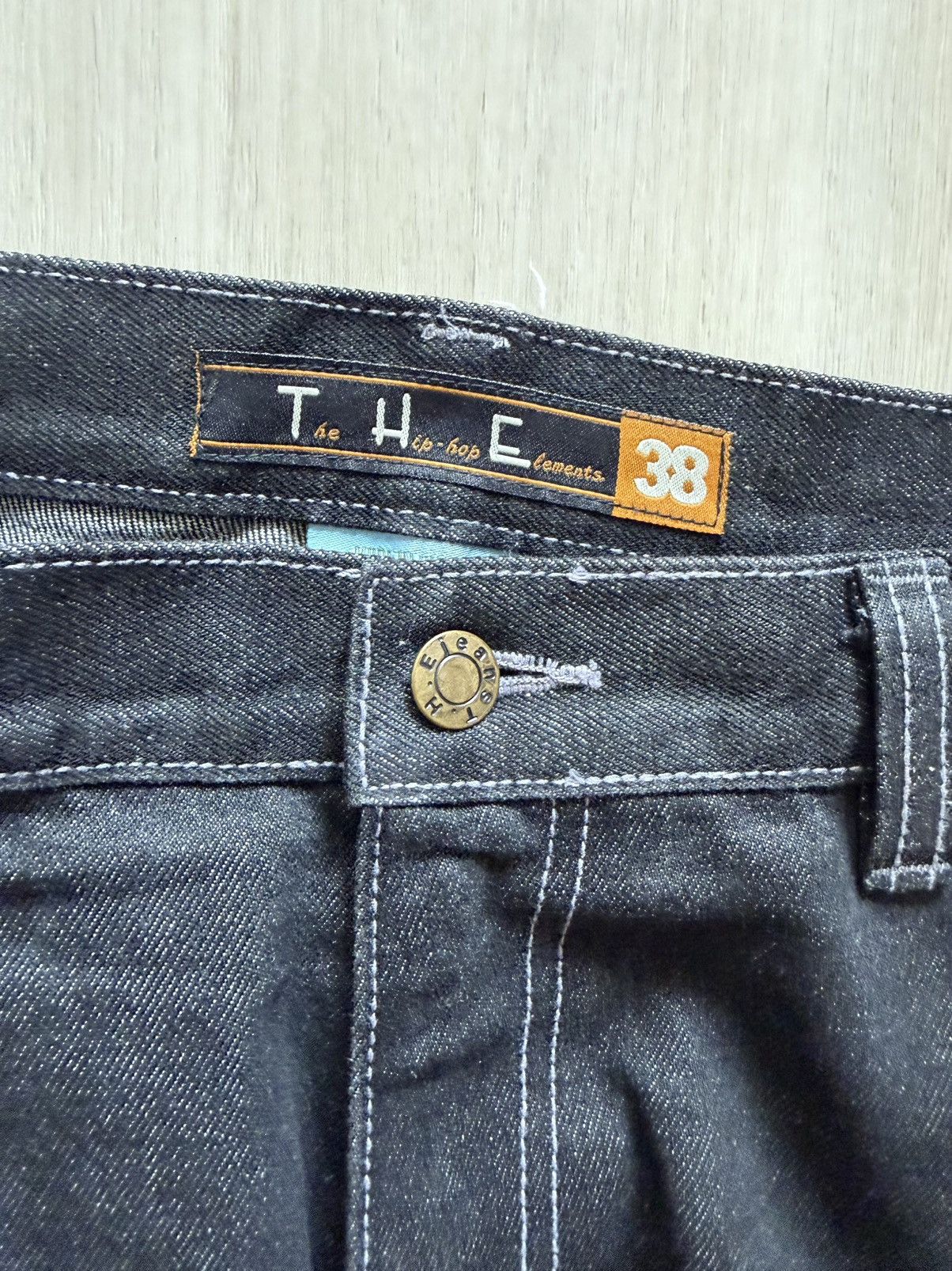 Vintage 90s The Hip Hop Elements Denim - Plaid Jacket / Jeans XL Size US XL / EU 56 / 4 - 11 Thumbnail