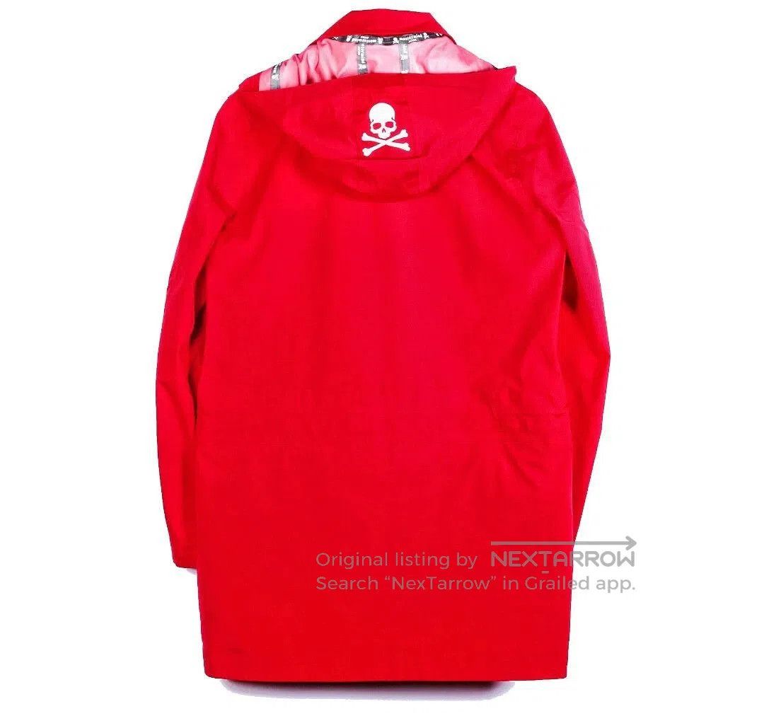 Mastermind Japan Red Long-Sleeve Hooded Coat. Size US M / EU 48-50 / 2 - 1 Thumbnail