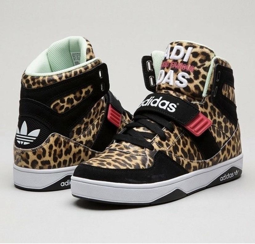 Adidas Adidas Space Diver 2.0 High Top Leopard Print - Rare Size US 7.5 / IT 37.5 - 1 Thumbnail