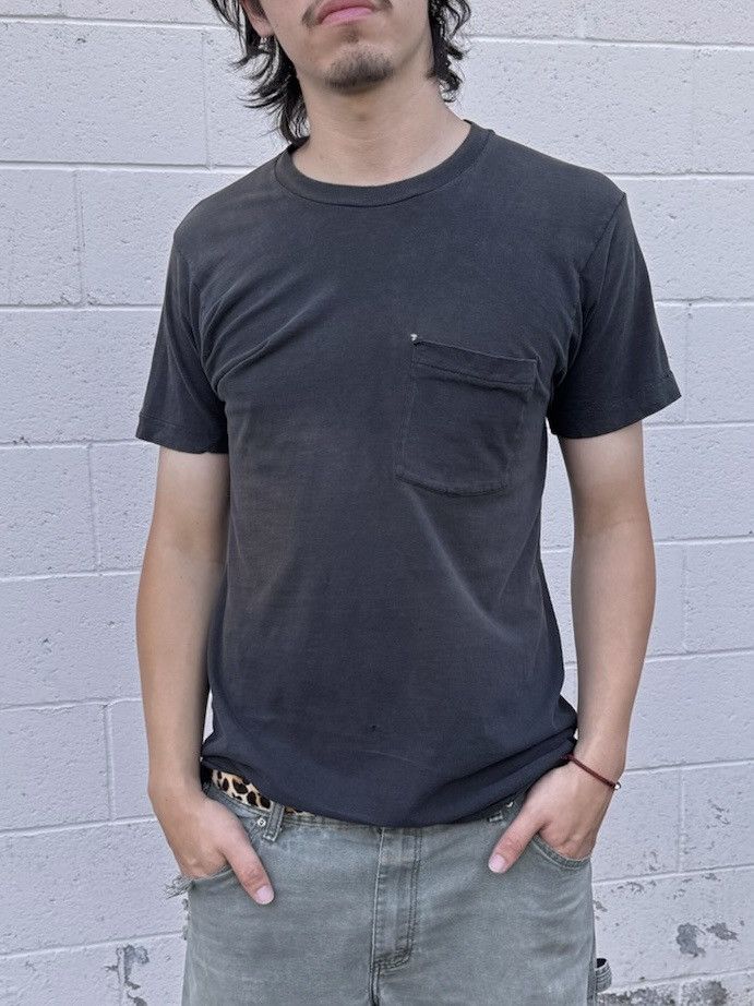 Other VTG 80’s FOTL Faded Distressed Selvedge Black Pocket Shirt Size US M / EU 48-50 / 2 - 1 Thumbnail