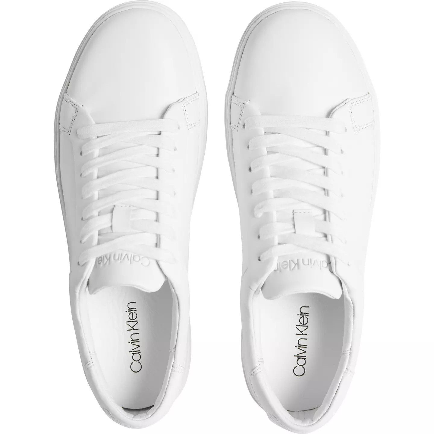 Calvin Klein o1g2r1mq0426 Low Court Trainers in White Size US 10 / EU 43 - 5 Thumbnail