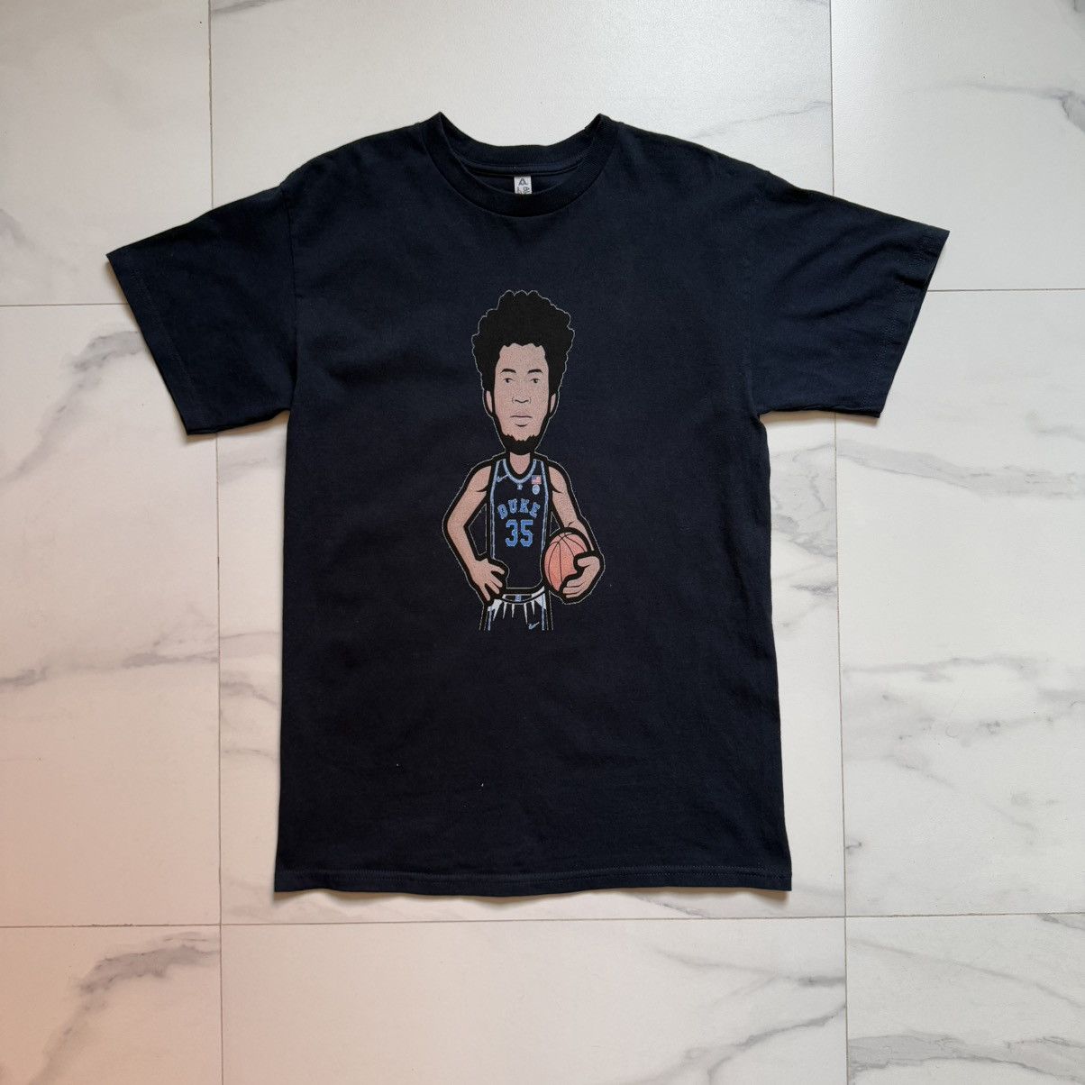 Cartoon Network × NCAA Duke Basketball Marvin Bagley III Cartoon T-Shirt Size US M / EU 48-50 / 2 - 2 Thumbnail
