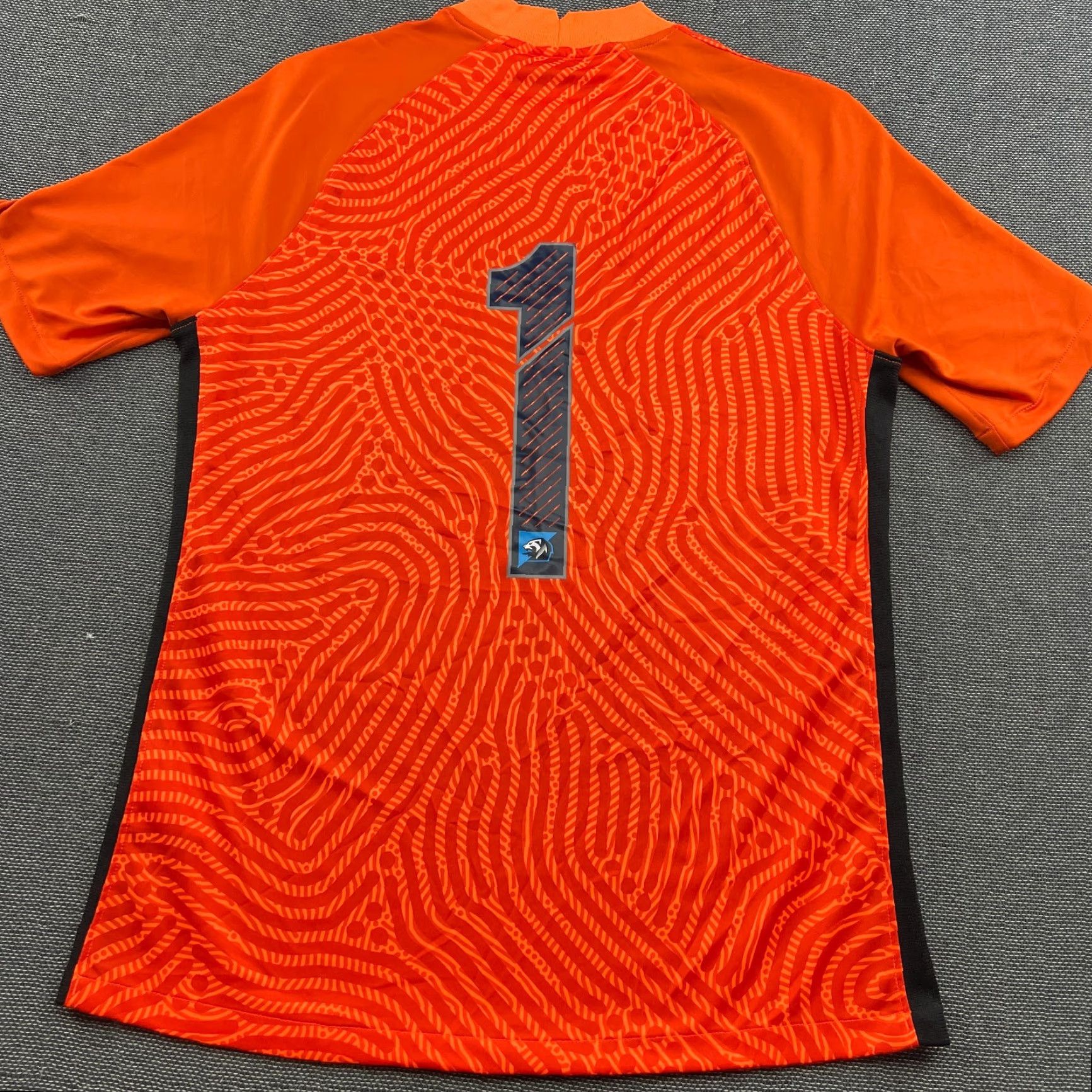 Nike Nike Stabaek 2020 2021 Goalkeeper Marius Amundsen Jersey Football Mens Medium Orange Shirt M Mens Nike Size US M / EU 48-50 / 2 - 2 Thumbnail