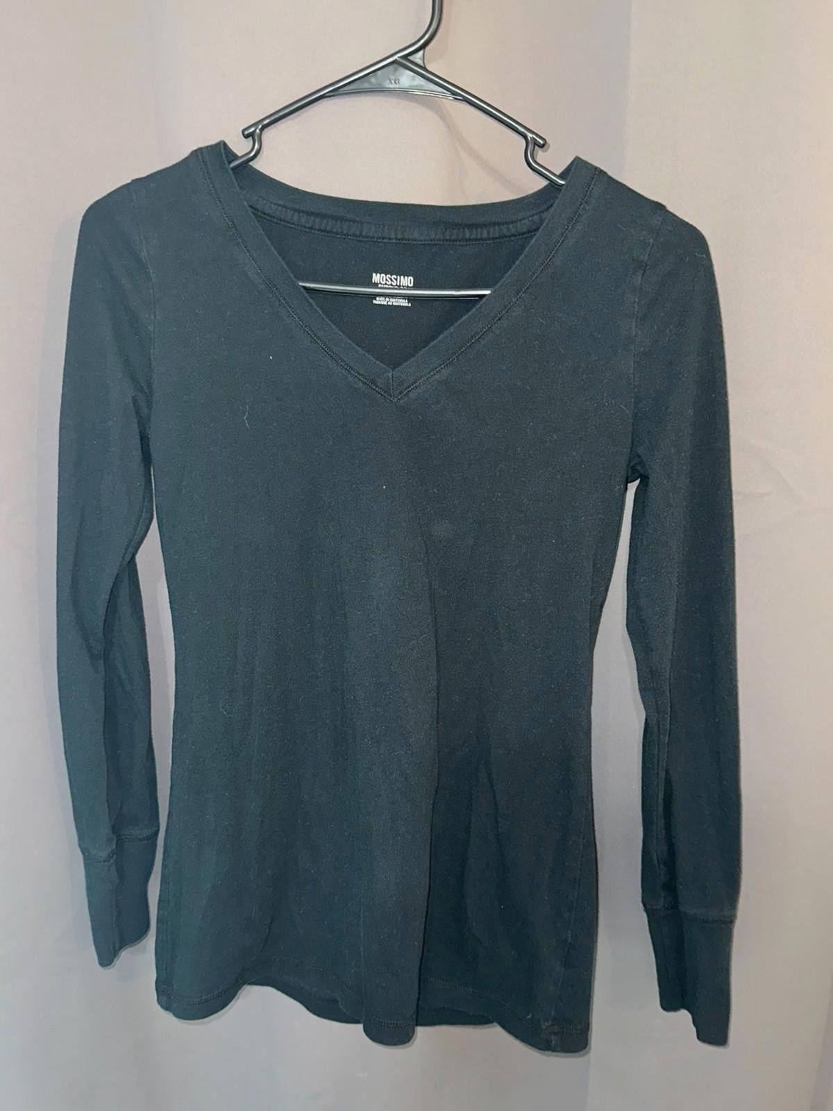 Mossimo Mossimo Supply Co. 2pack (black/grey)women’s shirts size S/P Size S / US 4 / IT 40 - 1 Thumbnail