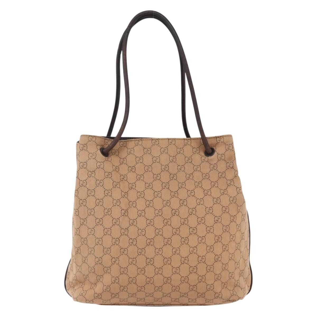 Gucci Gucci Vintage Open Shoulder Bag (Outlet) GG Canvas with Leather Size ONE SIZE - 1 Thumbnail
