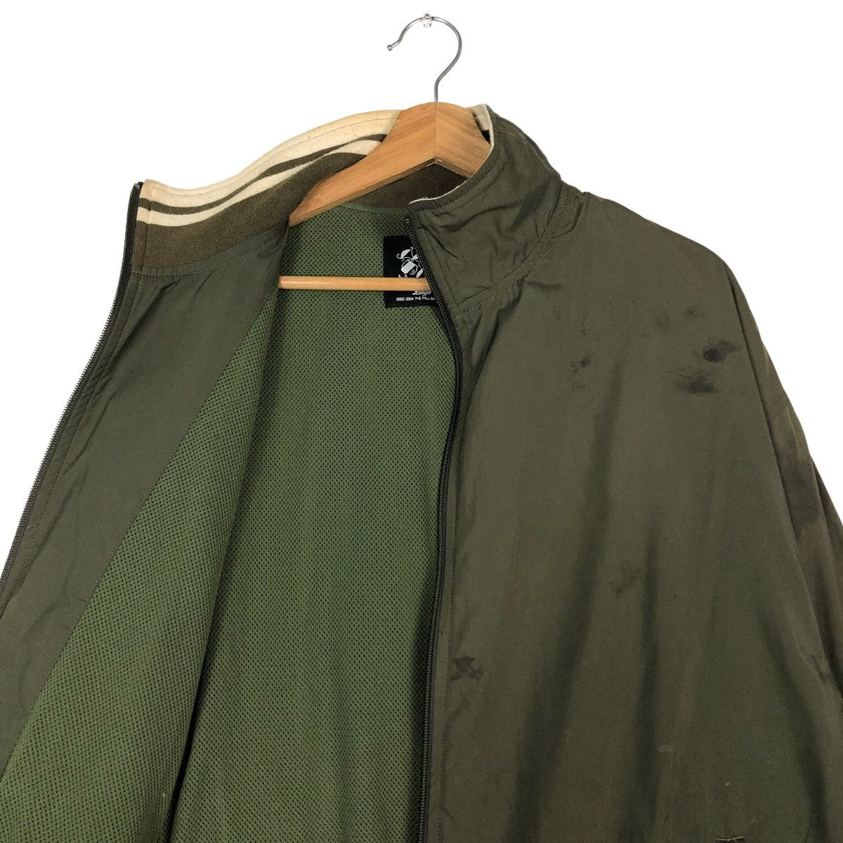 Japanese Brand 🔥2003-2004 FALL WINTER BIKER JACKET MILITARY MADE IN JALAN Size US L / EU 52-54 / 3 - 12 Thumbnail