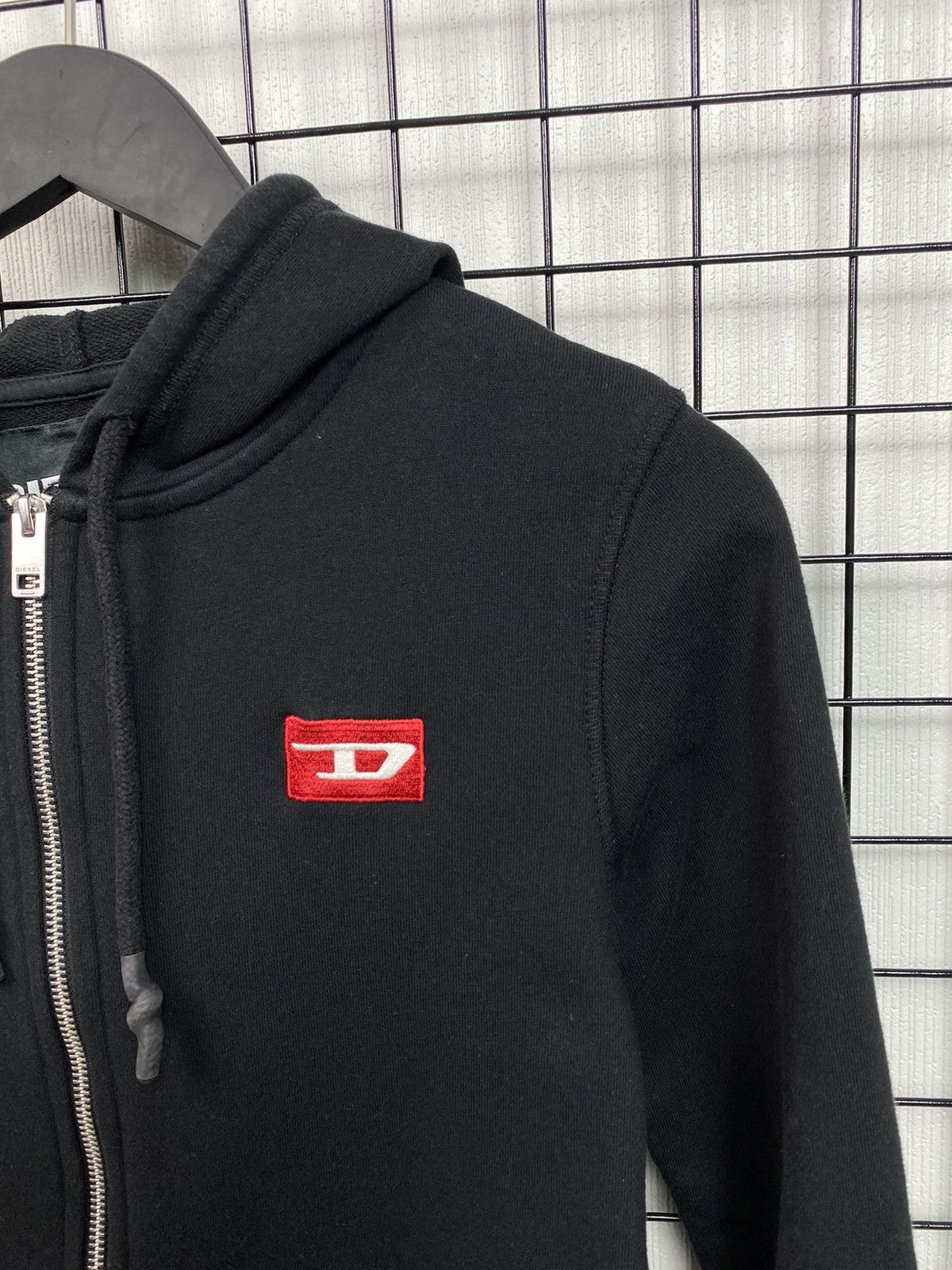 Diesel × Other DIESEL Logo “D” women hoodie S Size Black loungewear Size S / US 4 / IT 40 - 2 Thumbnail