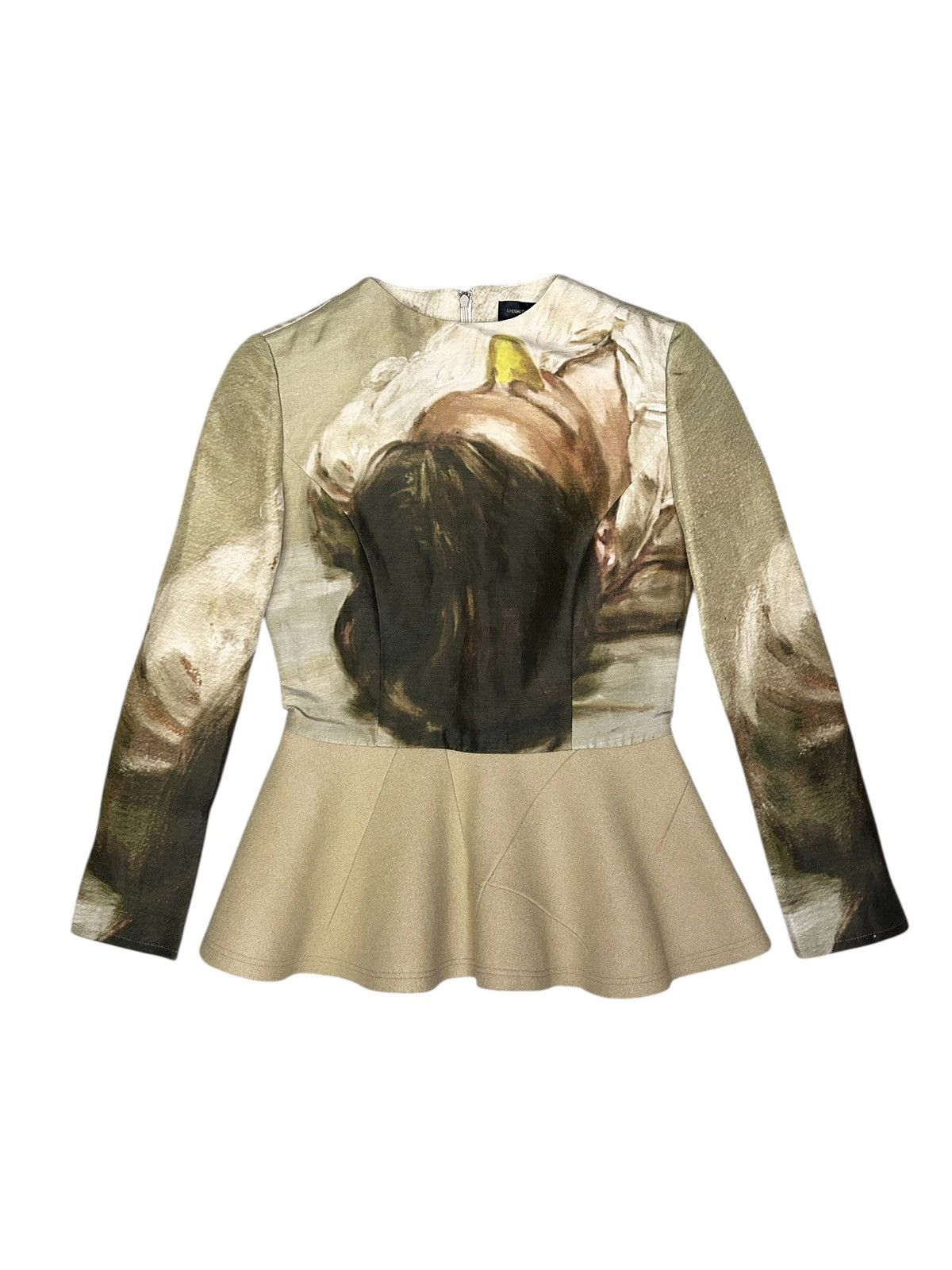 Undercover F/W 15 Scarred Peplum Top Size S / US 4 / IT 40 - 2 Thumbnail