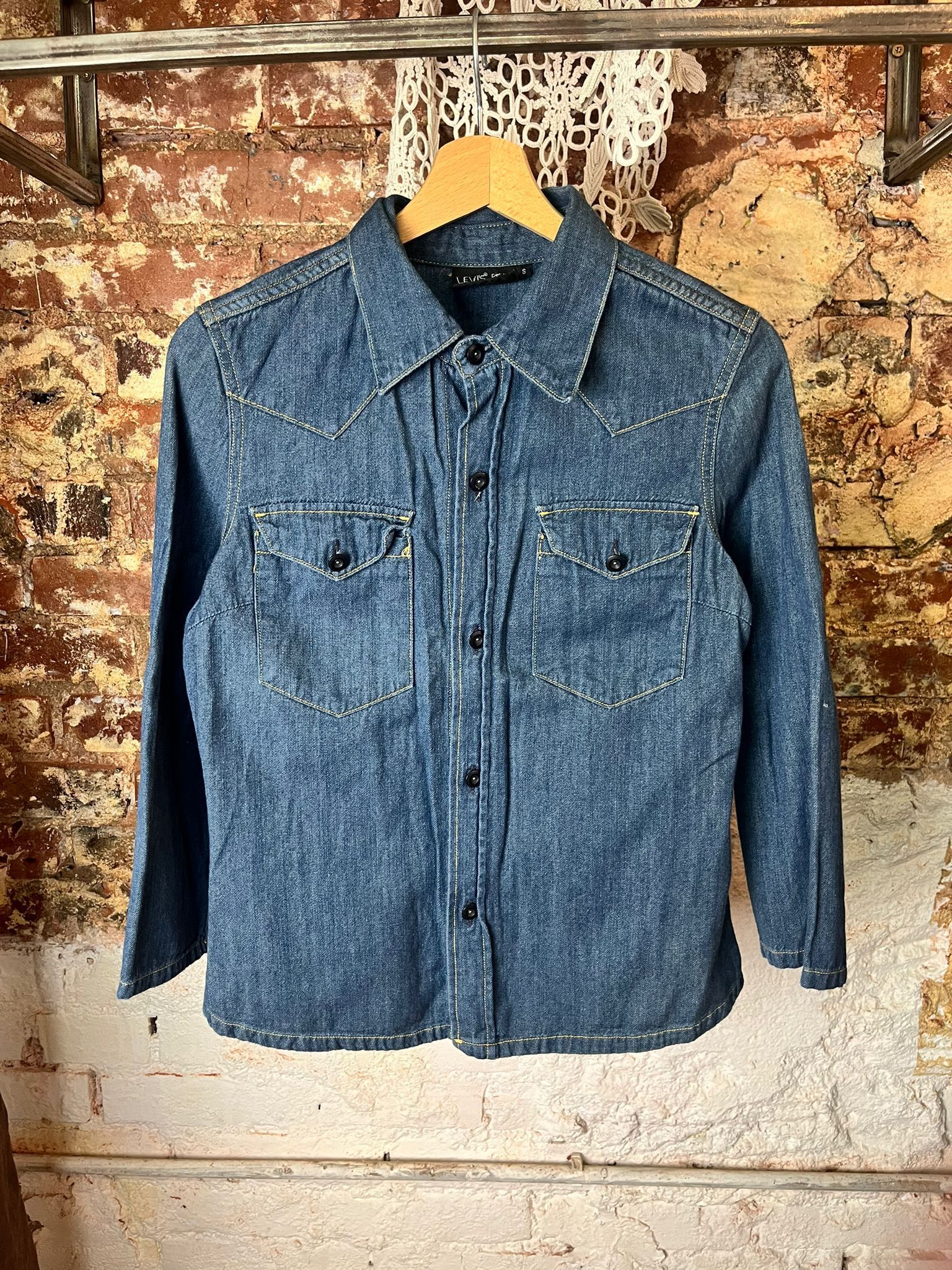 Levi's × Levi's Vintage Clothing Vintage Y2k Levi's Red Collection Women's Shirt Size S / US 4 / IT 40 - 6 Thumbnail