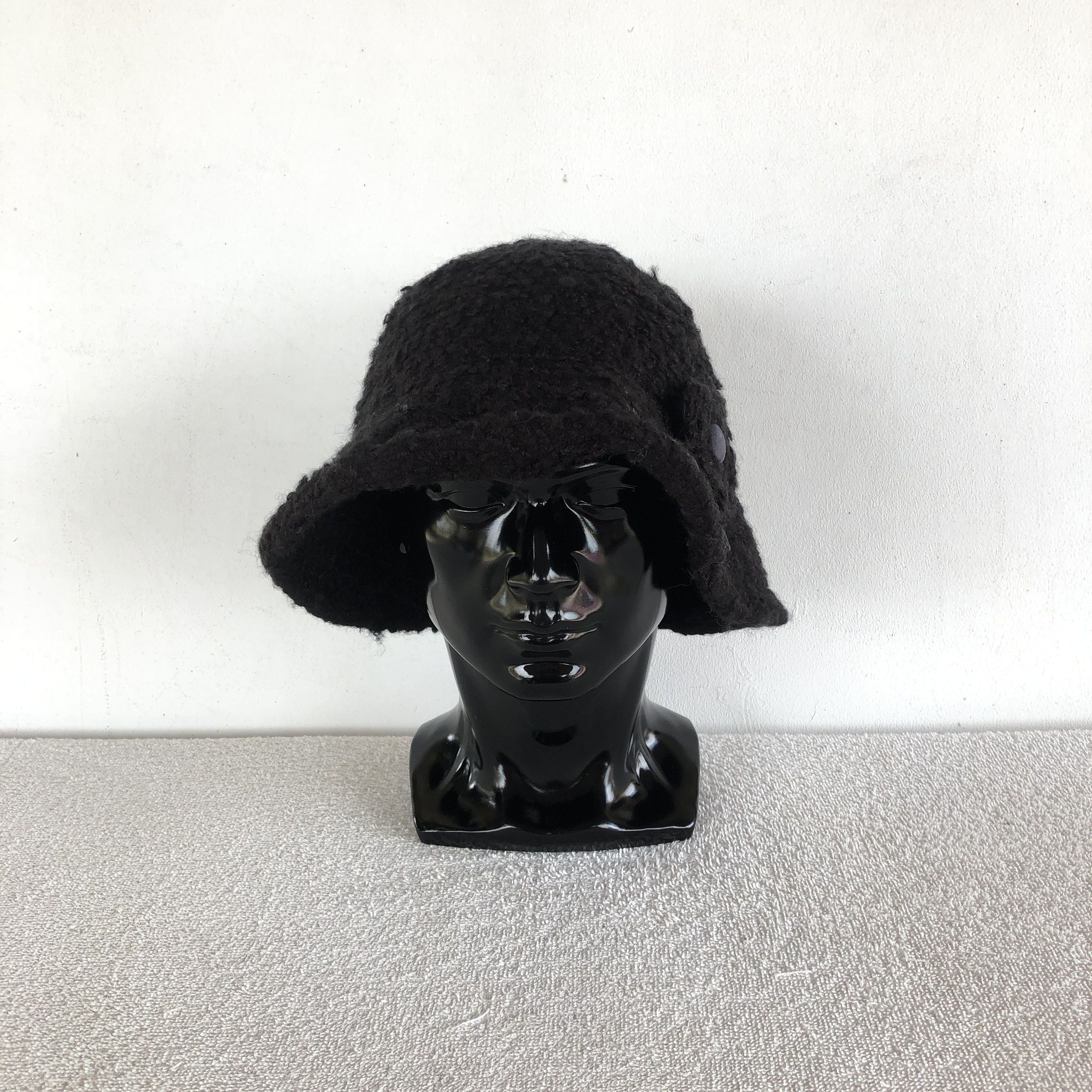 Japanese Brand Vintage 90s Marie Claire Fleece Hats Beanie Snow Caps Size ONE SIZE - 2 Thumbnail