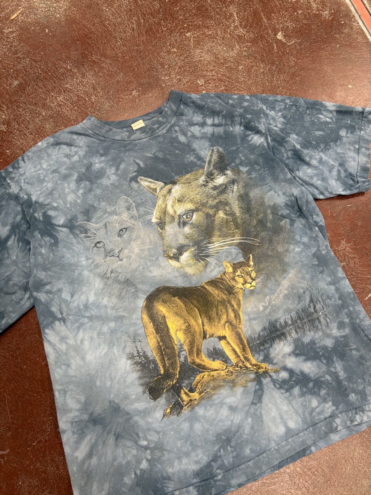 The Mountain Vintage Cat Nature AOP Tee Size US L / EU 52-54 / 3 - 2 Thumbnail