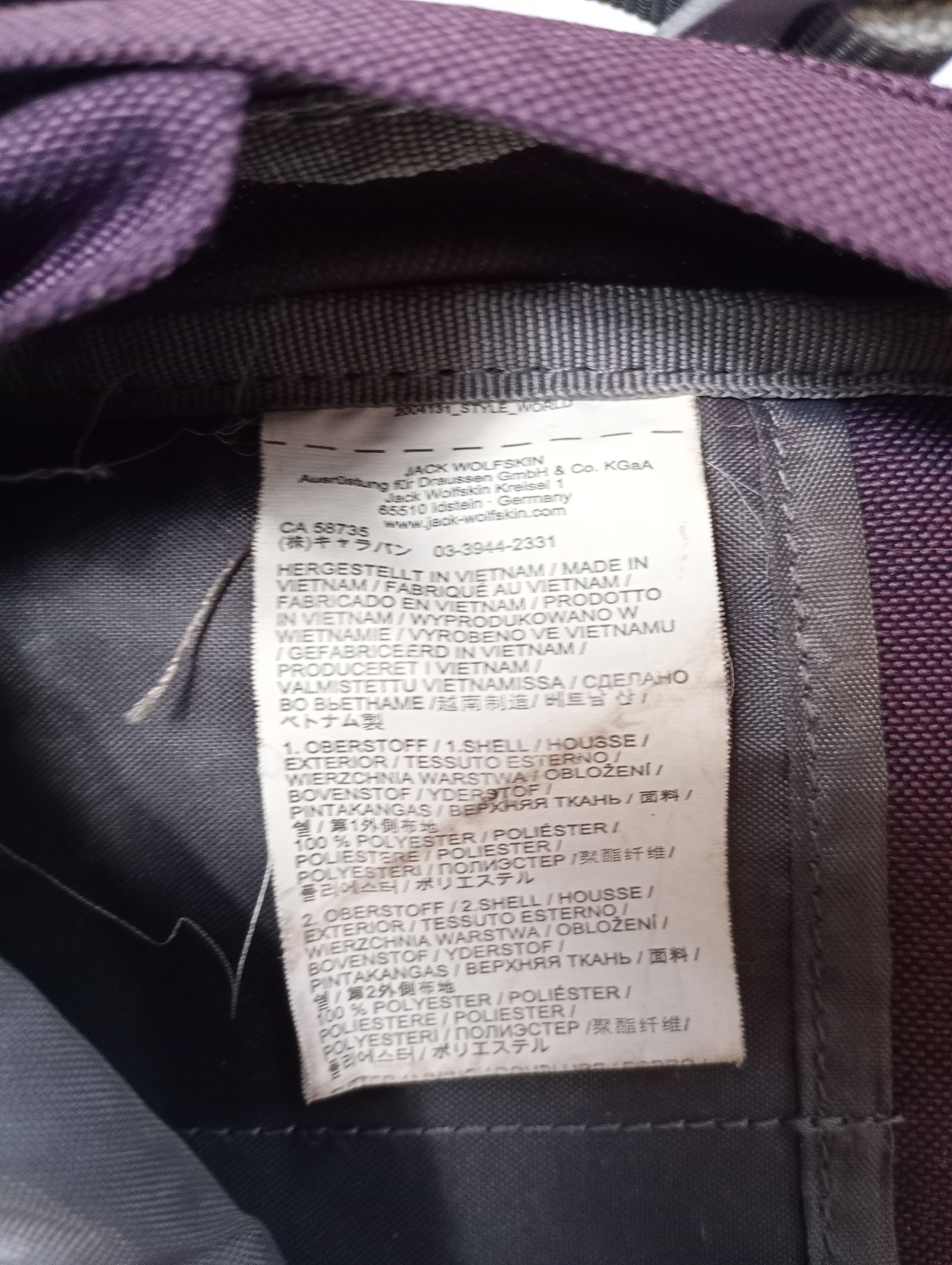 Jack Wolfskin Jack Wolfskin vintage Messenger Size ONE SIZE - 8 Thumbnail