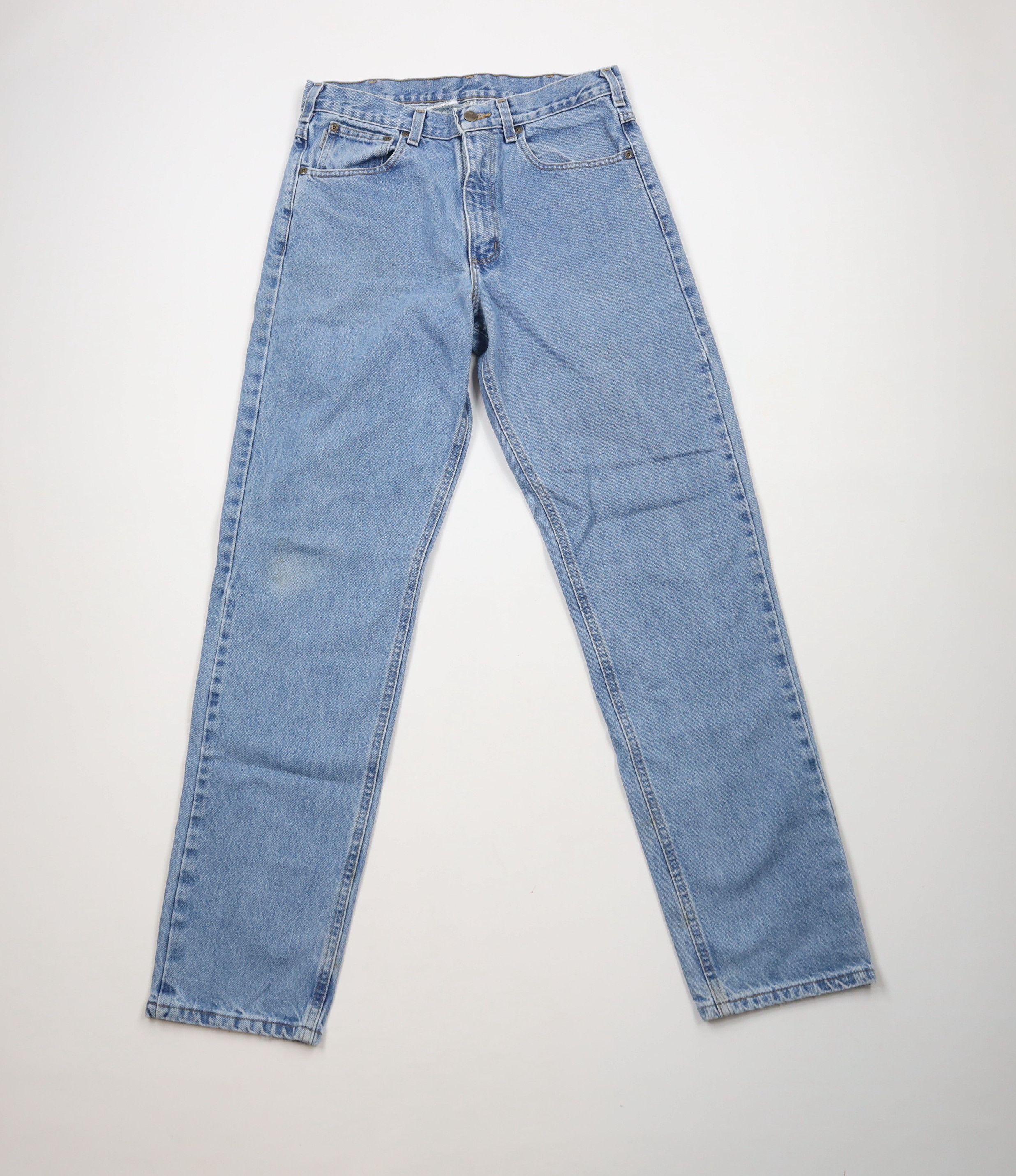 Carhartt × Vintage Vintage Y2K Carhartt Spell Out Relaxed Fit Denim Jeans Size US 32 / EU 48 - 1 Thumbnail