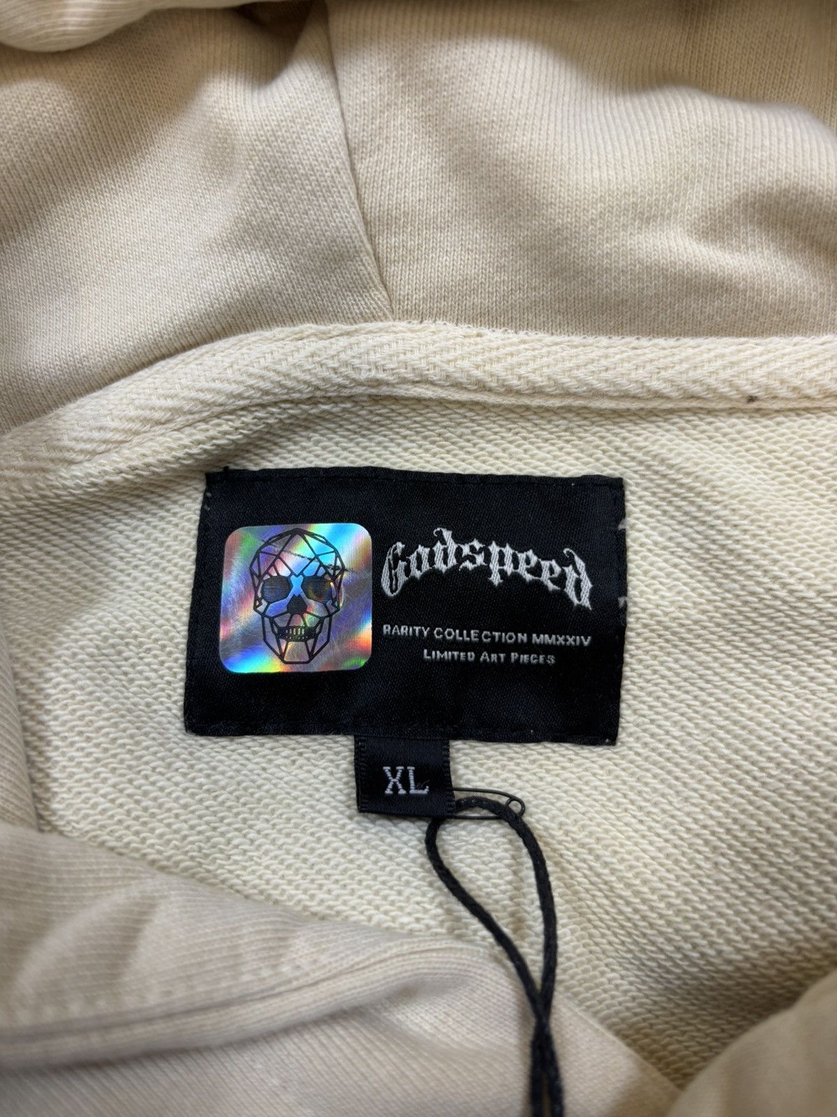 Godspeed Godspeed Racer Goldie Hoodie, Bone Size US XL / EU 56 / 4 - 6 Thumbnail