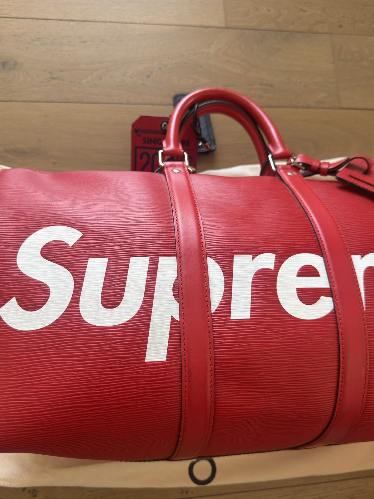 Louis Vuitton × Supreme KEEP ALL LOUIS VUITTON BAG NBA Size ONE SIZE - 4 Thumbnail