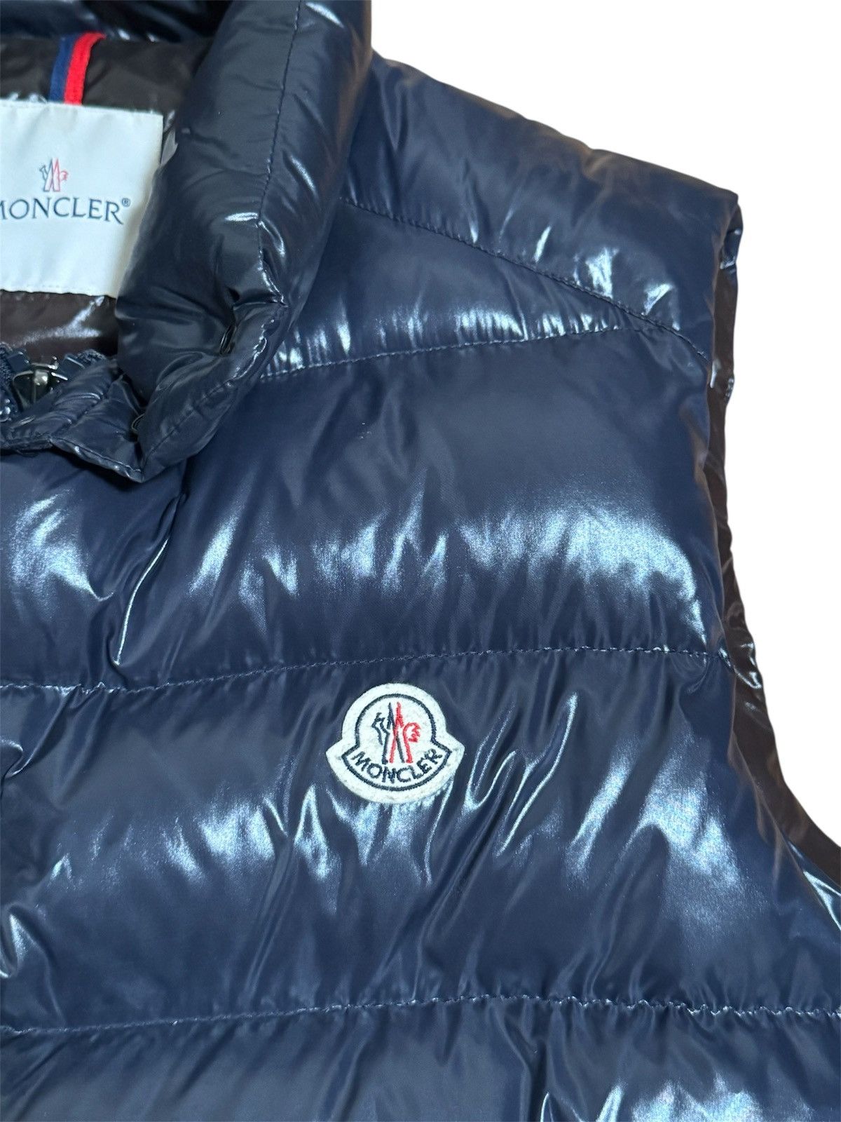 Moncler 1200$ Moncler Tib Quilted Down Puffer Vest/Moncler Tib Gilet Size US XL / EU 56 / 4 - 4 Thumbnail