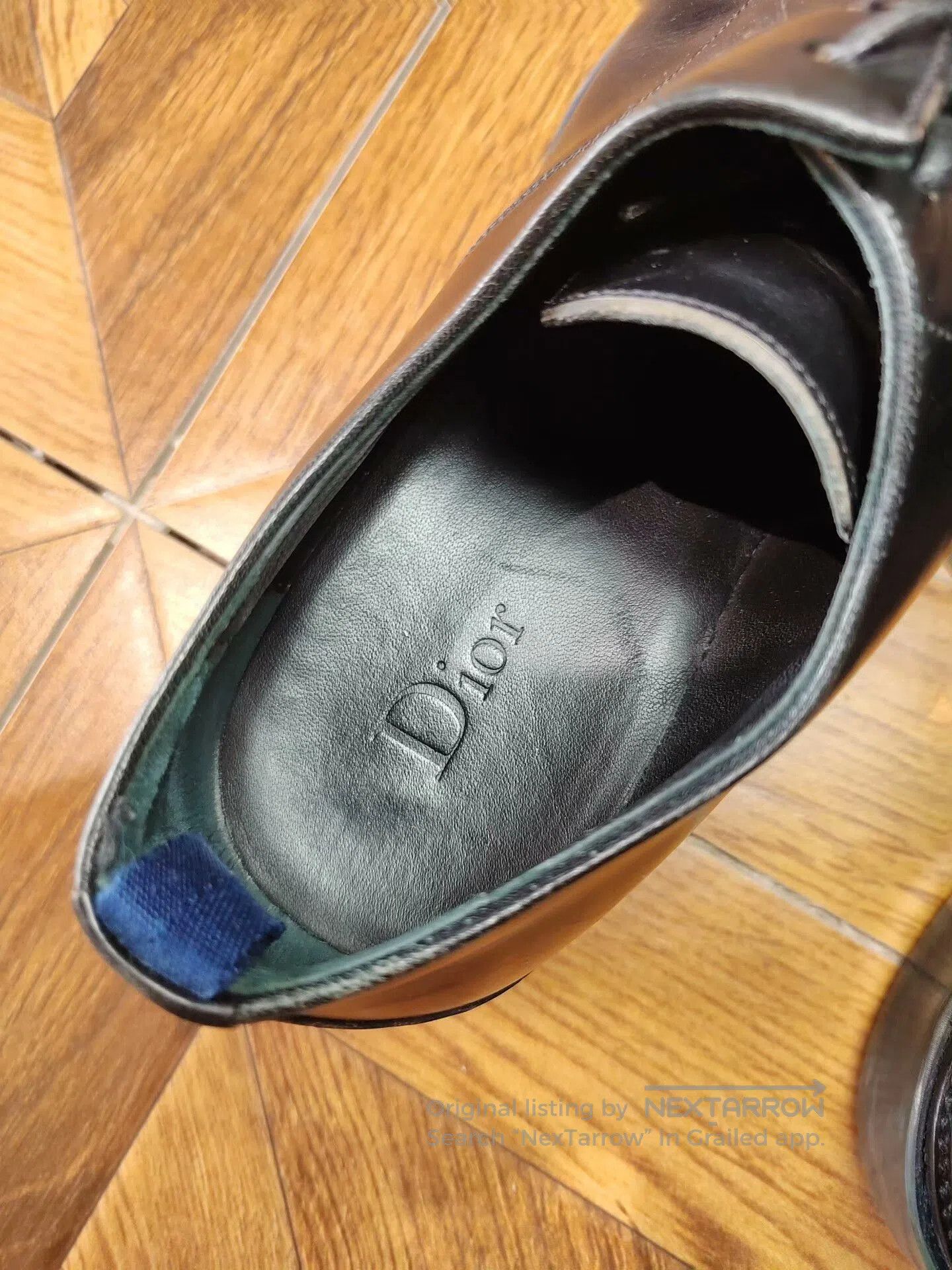 Dior Dior Black Leather Shoes Size 40. Size US 7 / EU 40 - 4 Thumbnail