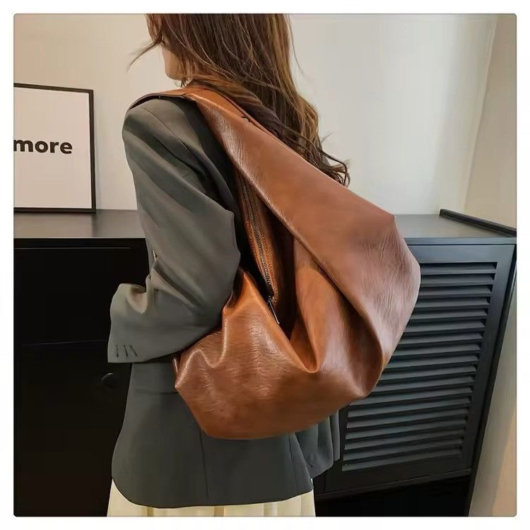 Leather Casual PUnLeather Shoulder Bag Size ONE SIZE - 3 Thumbnail