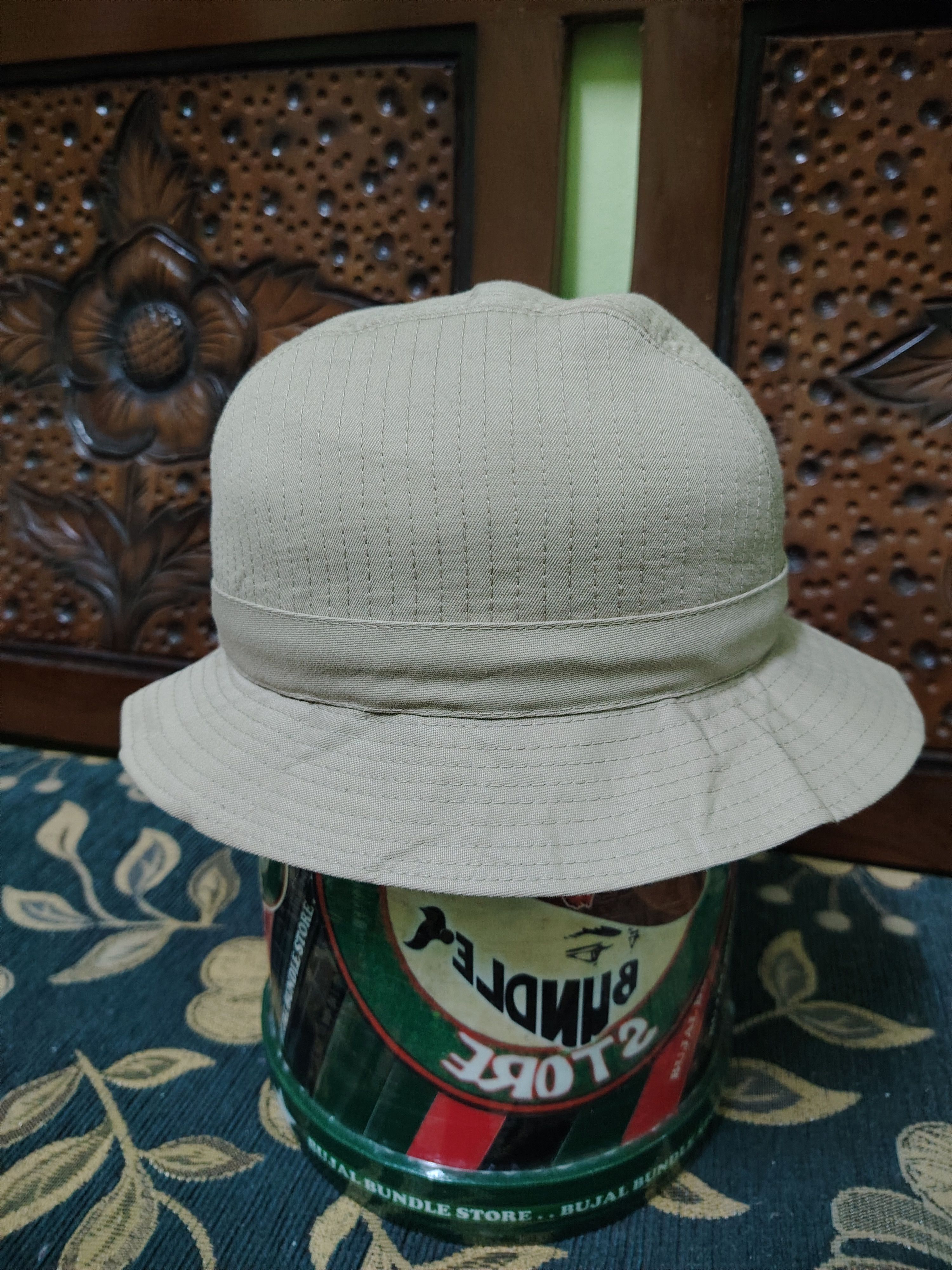 Burberry Vintage Burberrys London Ladies Fedora Bucket Hat England Size ONE SIZE - 4 Thumbnail