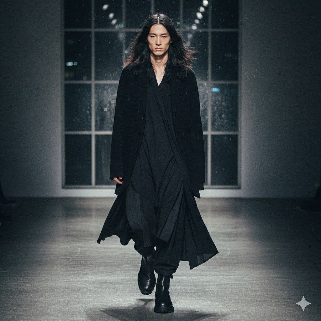 Yohji Yamamoto Yohji Yamamoto Pour Homme SS04 Knit Blazer Rayon Angora Jkt Size US M / EU 48-50 / 2 - 1 Thumbnail