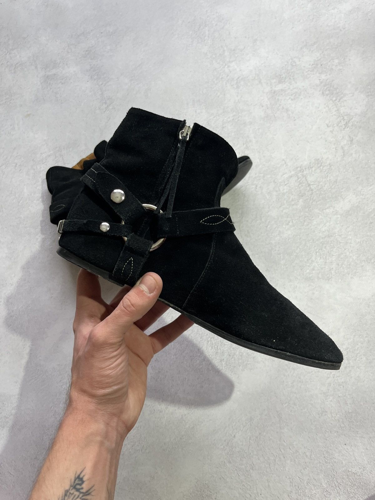 Isabel Marant Suede isabel marant boots Size US 11 / IT 41 - 4 Thumbnail