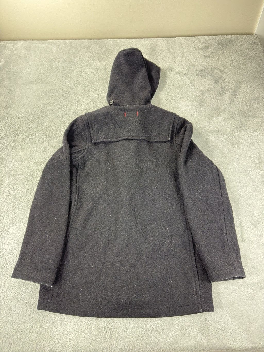 Left Field Nyc Left Field NYC Men's Size 38 Black Wool Duffle Coat Size US M / EU 48-50 / 2 - 3 Thumbnail