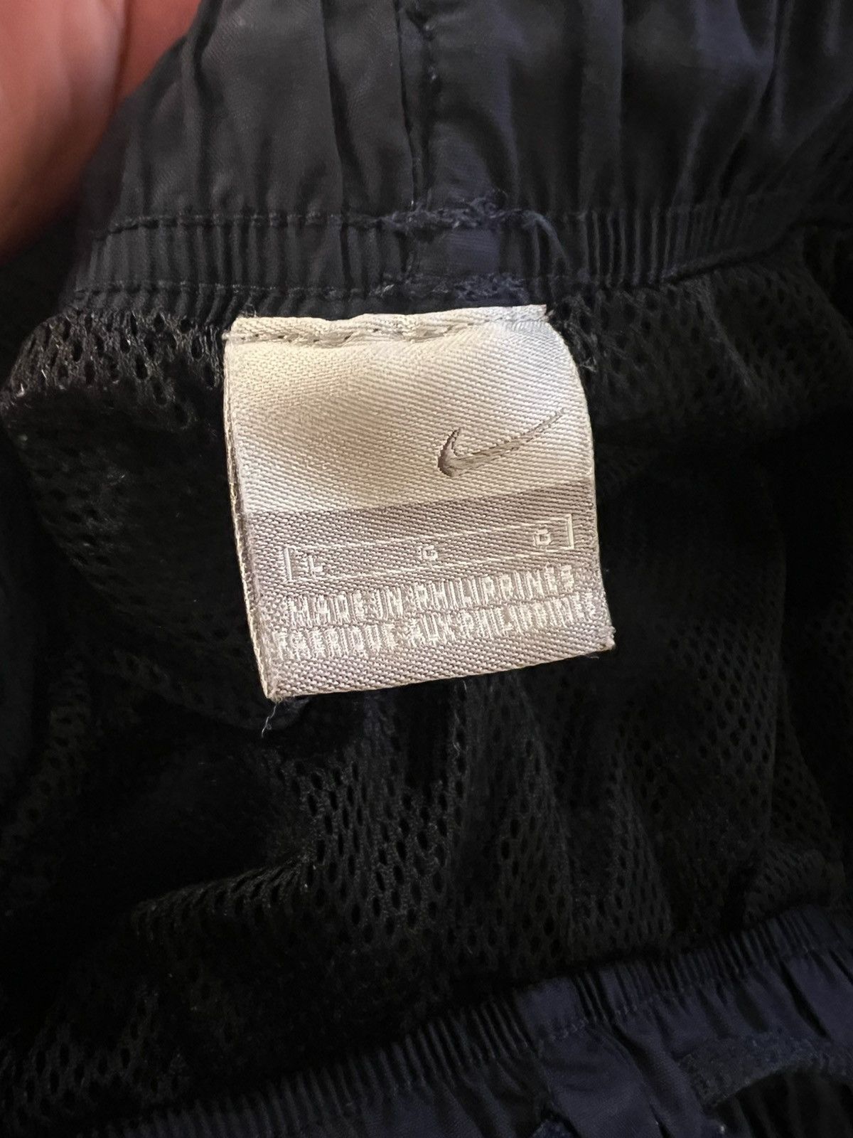 Nike × Vintage Y2K NIKE Spell-Out Embroidered Track-Pants Size US 34 / EU 50 - 10 Thumbnail